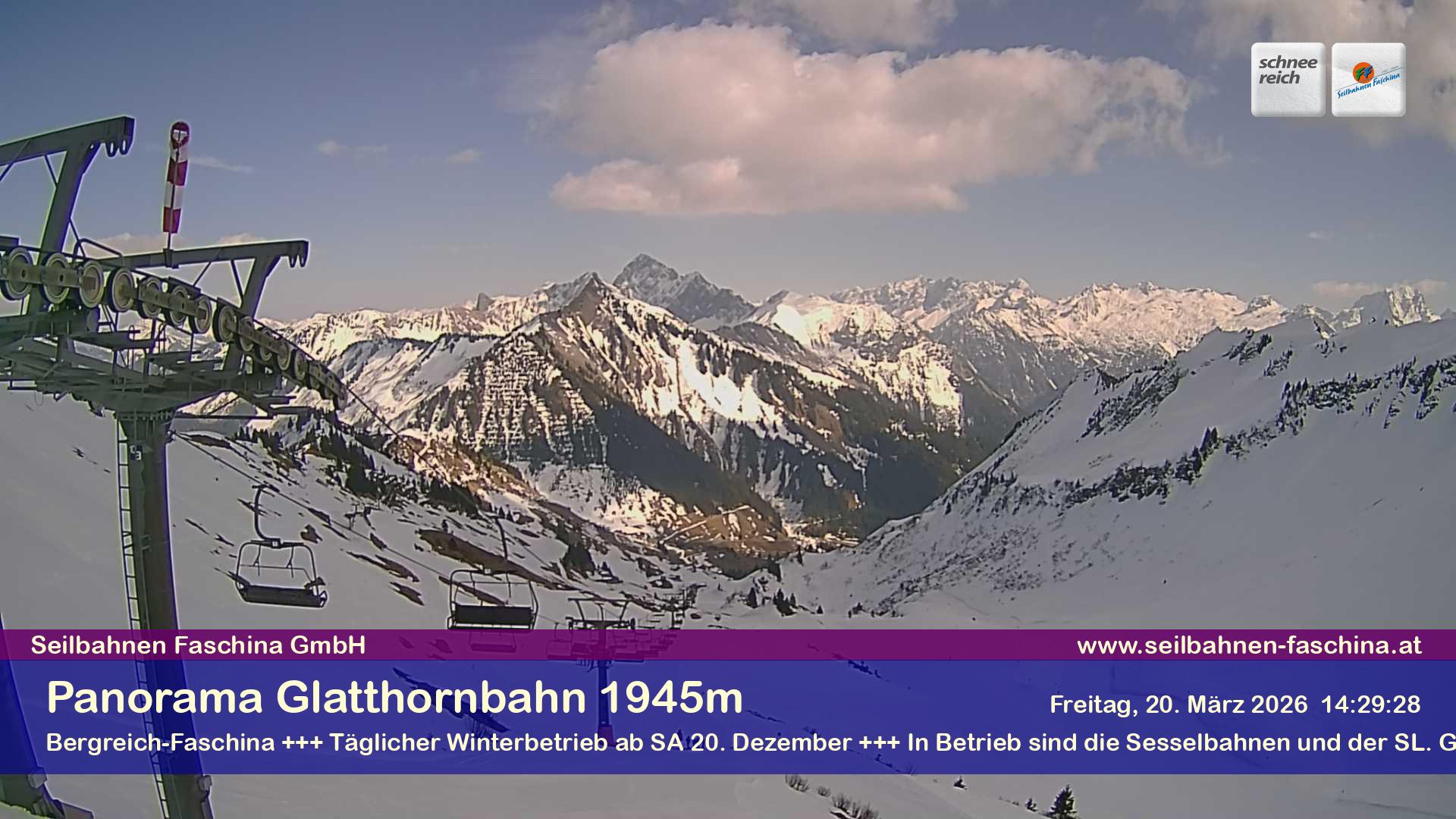 Faschina - Glatthornbahn