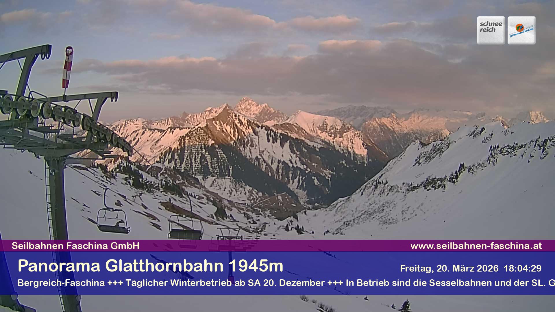 Faschina - Glatthornbahn