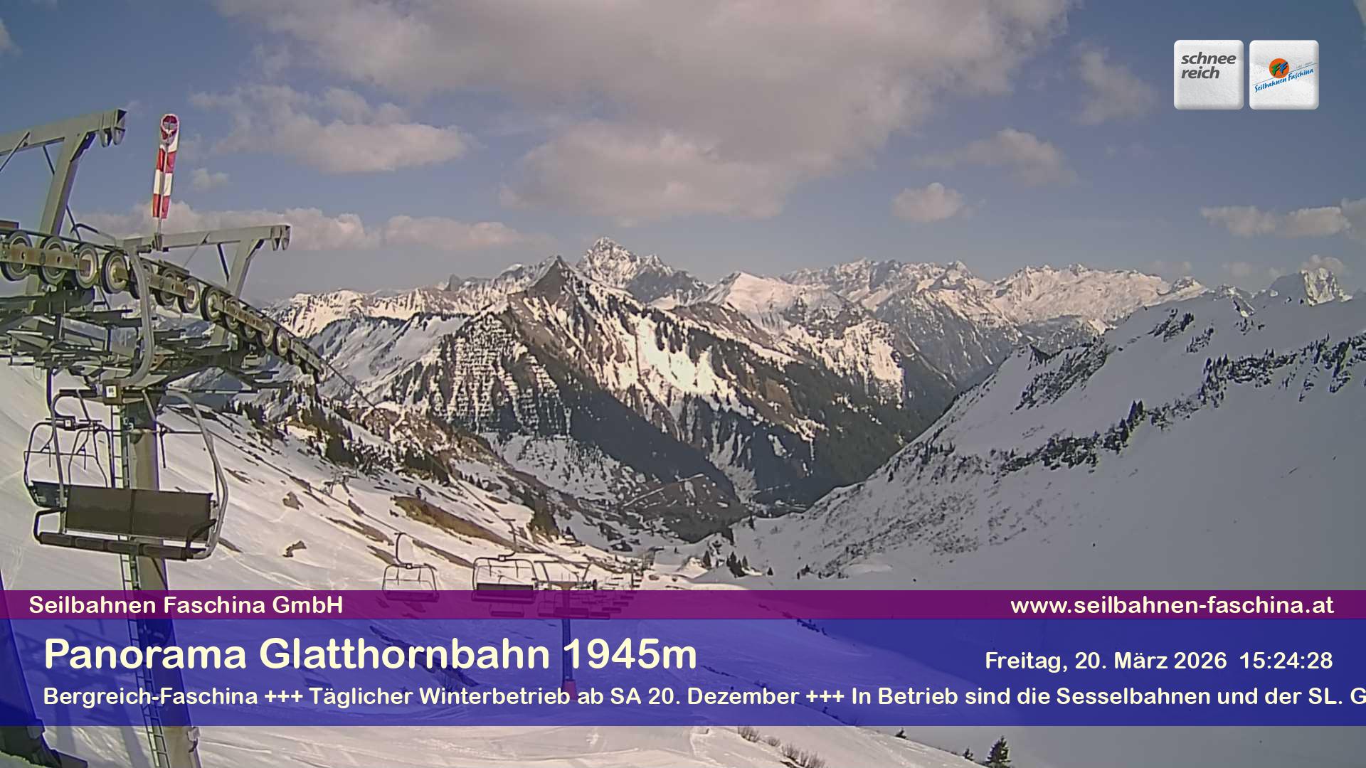 Faschina - Glatthornbahn