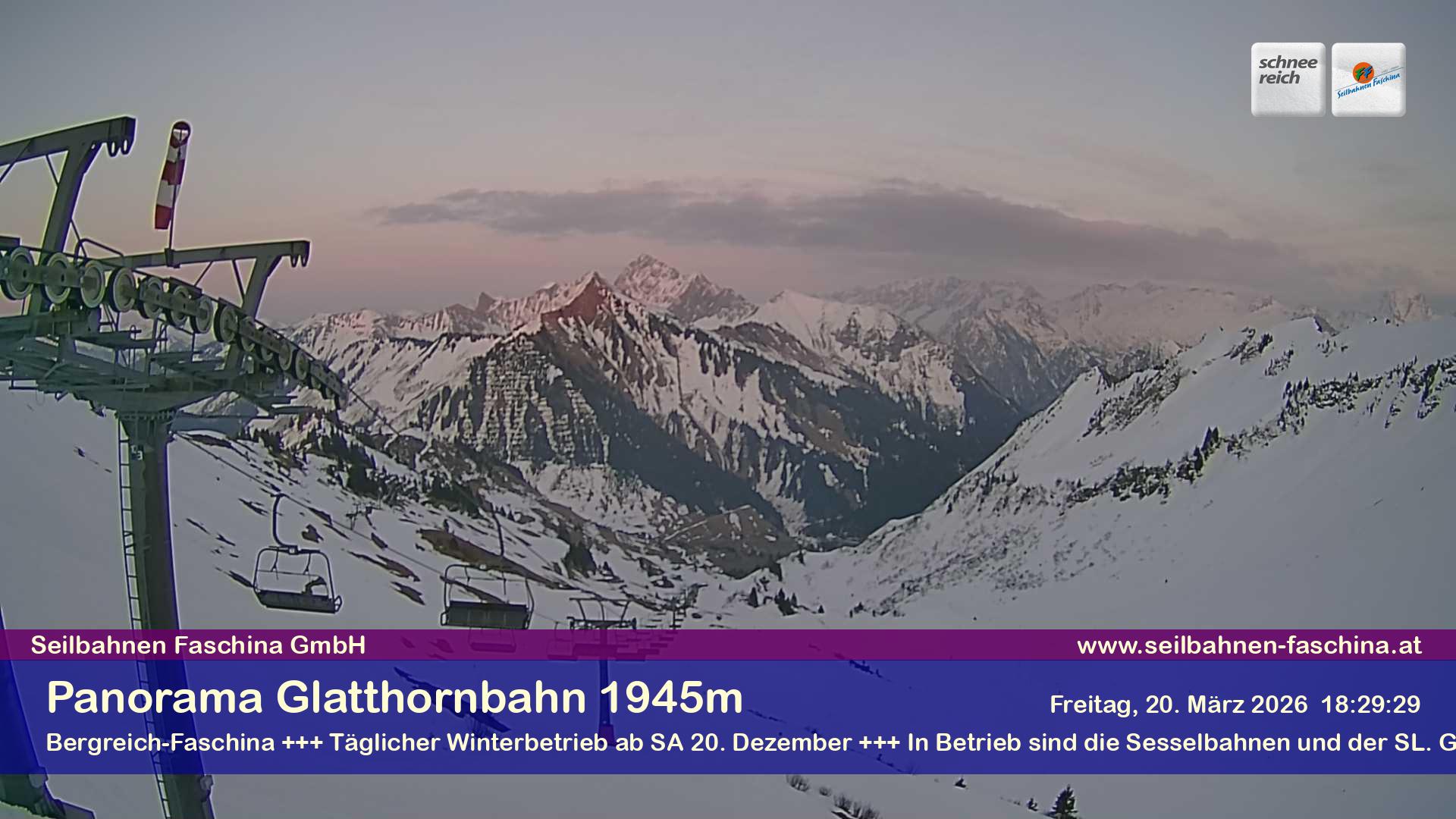 Faschina - Glatthornbahn