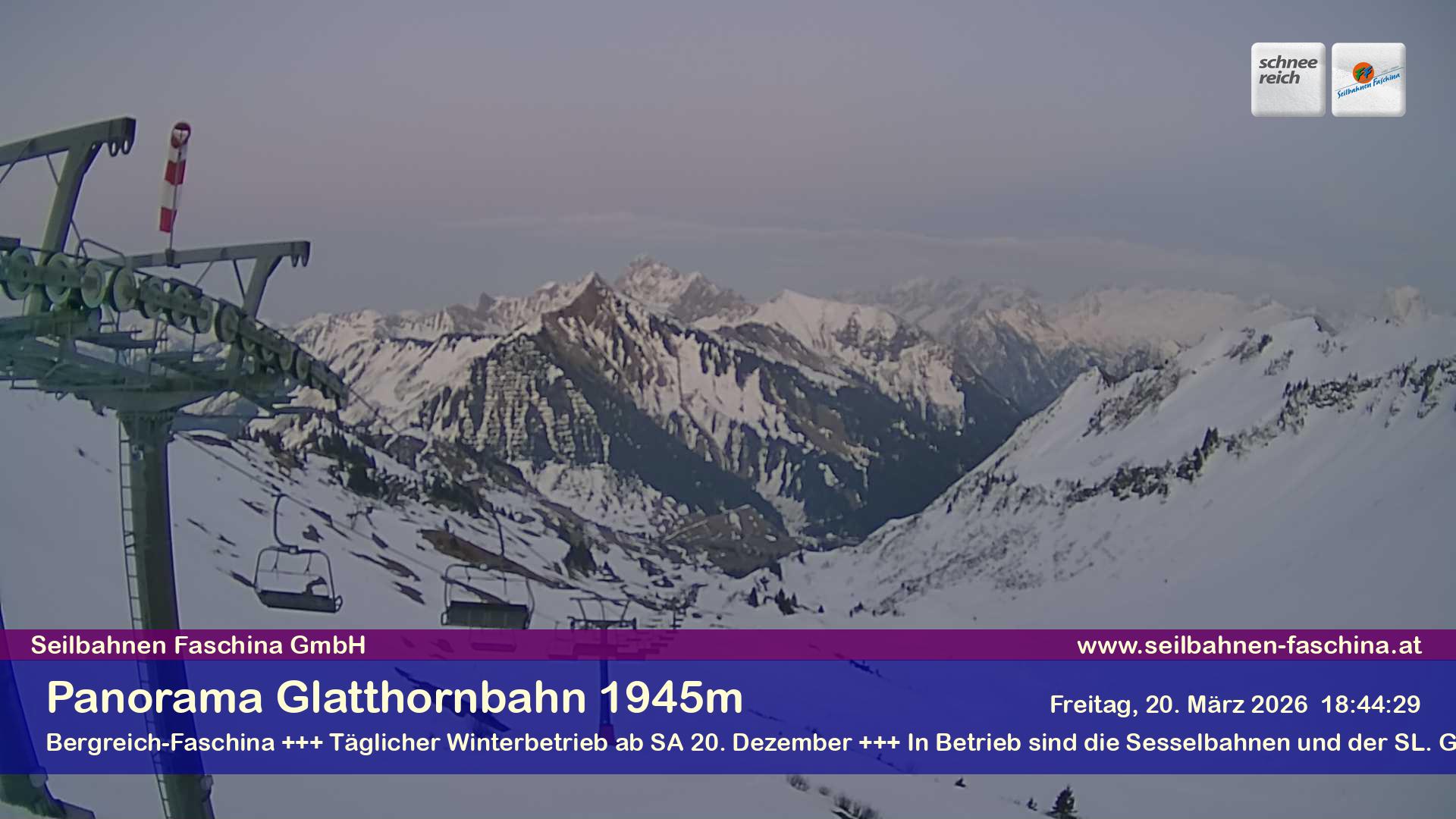 Faschina - Glatthornbahn
