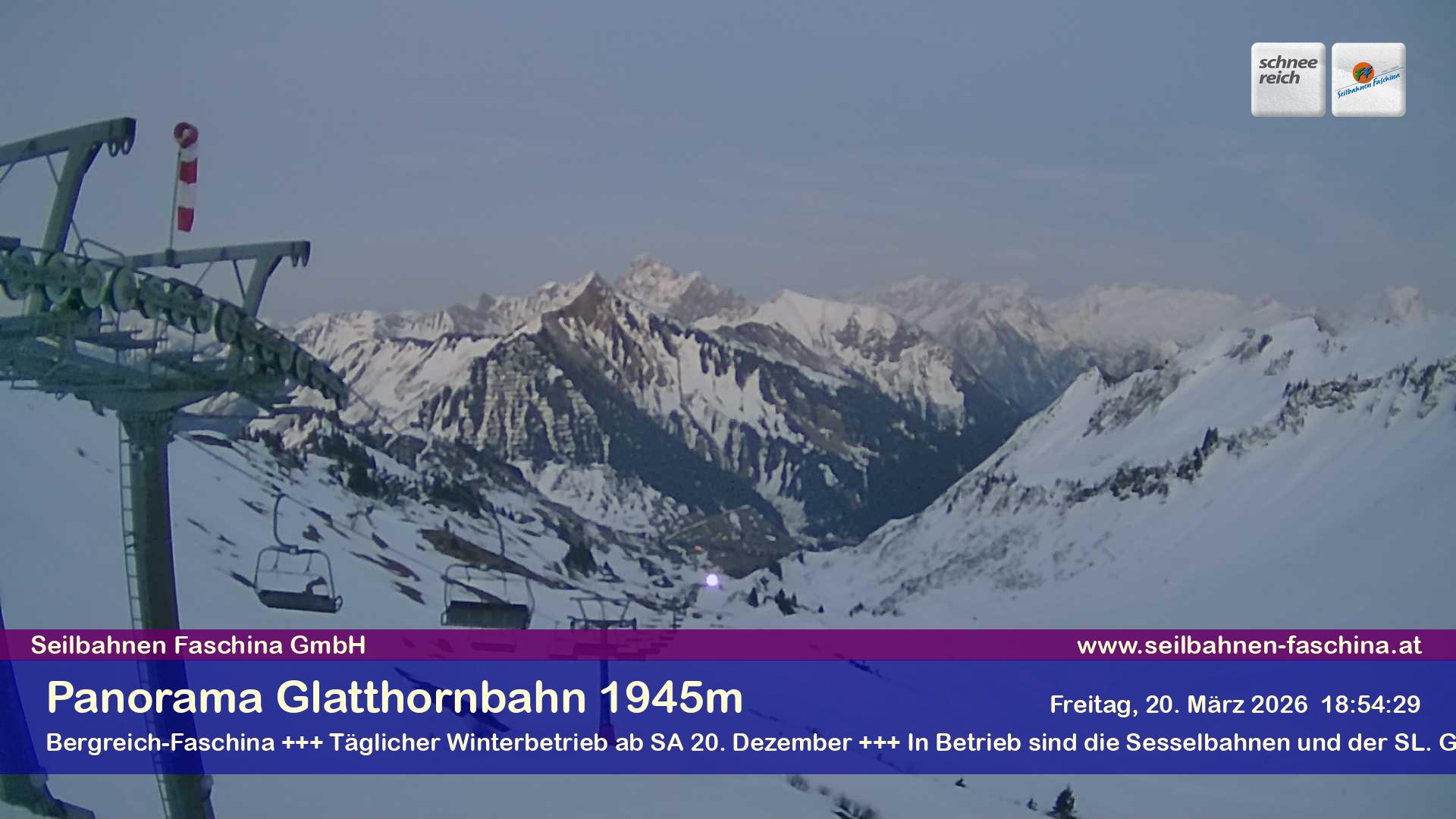 Faschina - Glatthornbahn