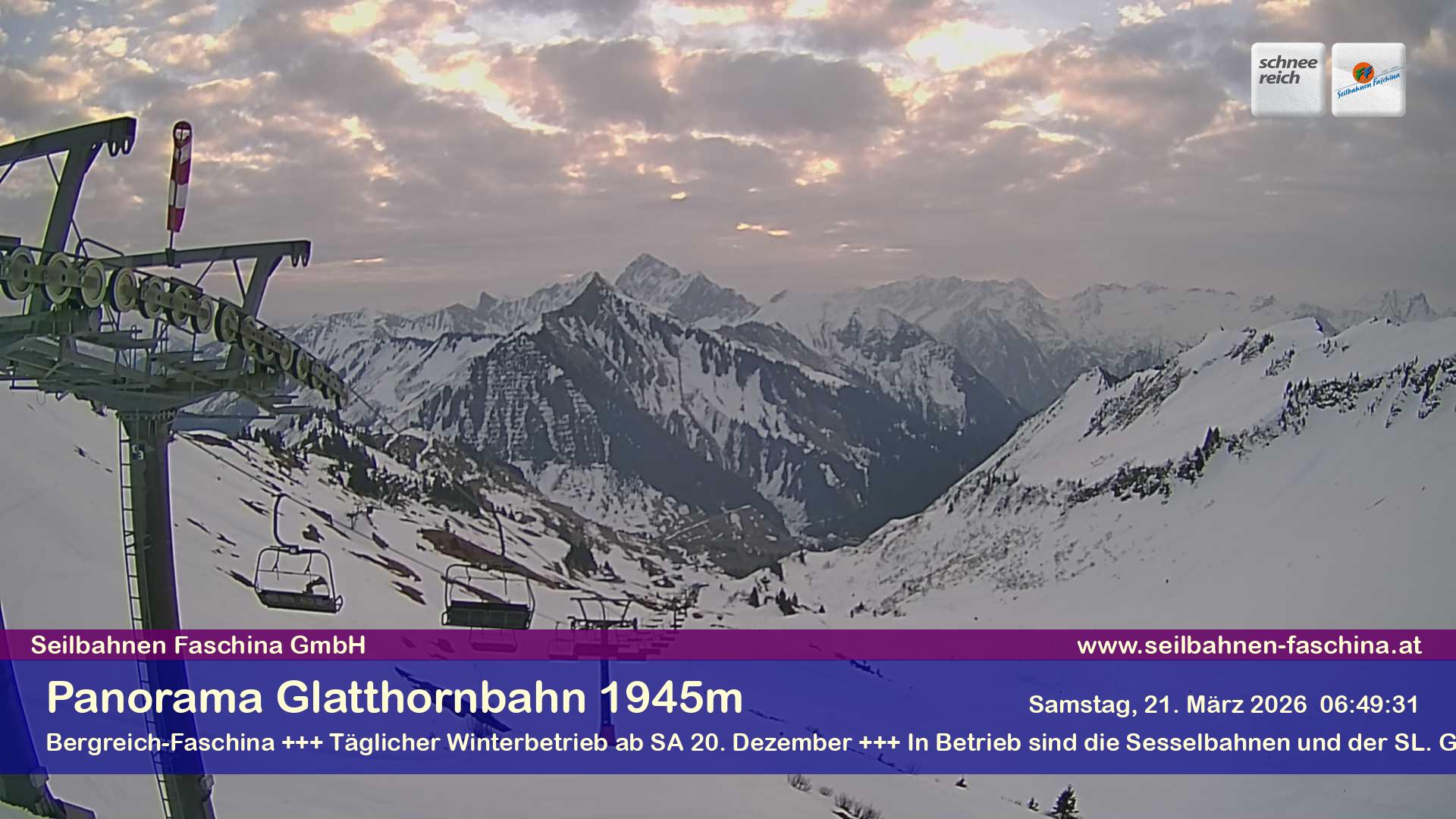 Faschina - Glatthornbahn