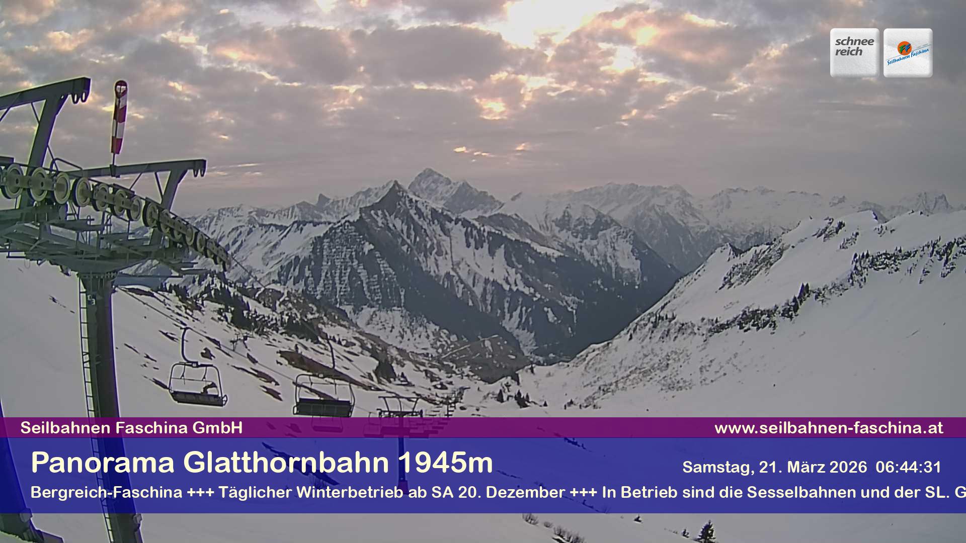 Faschina - Glatthornbahn