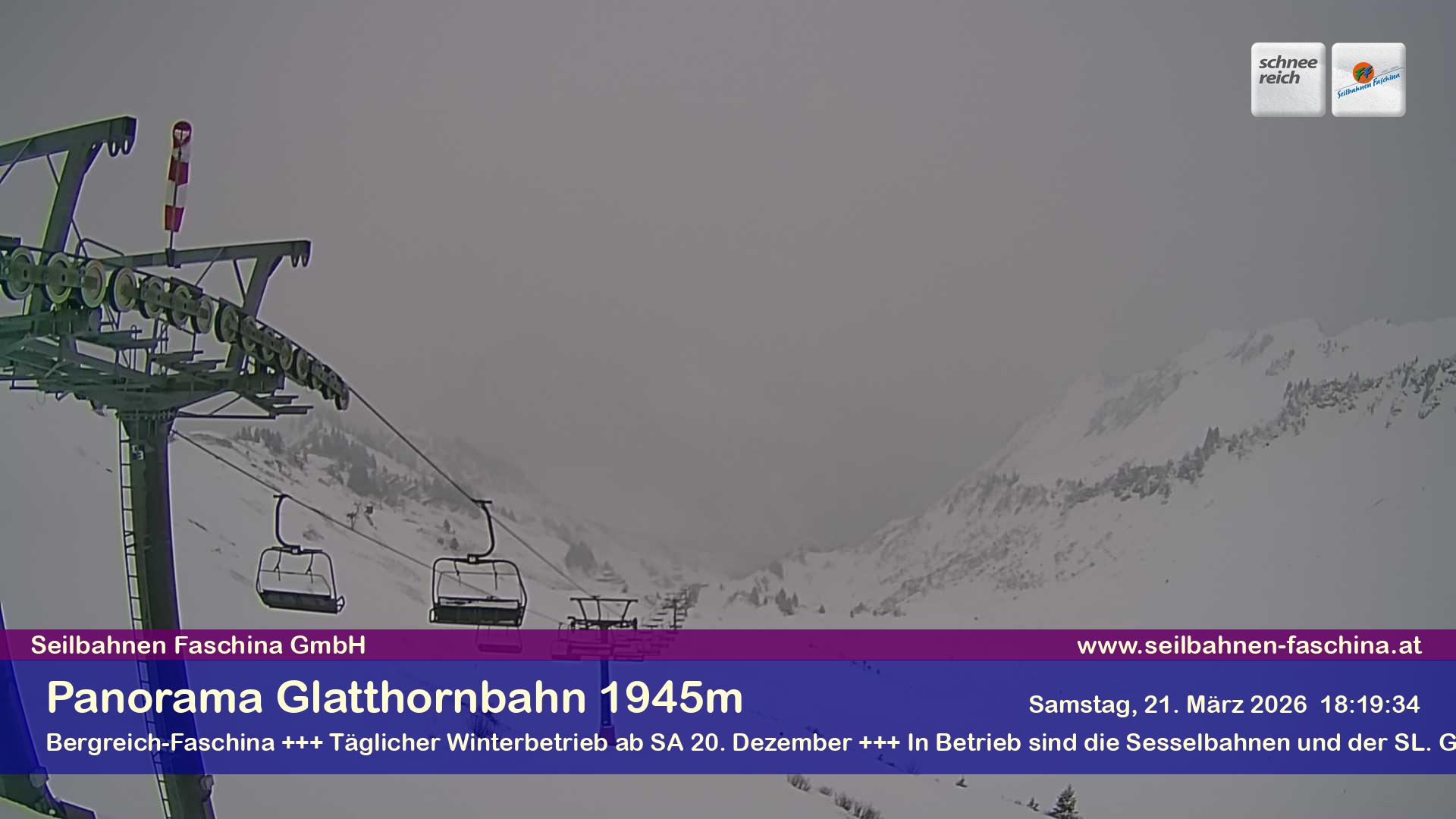 Faschina - Glatthornbahn