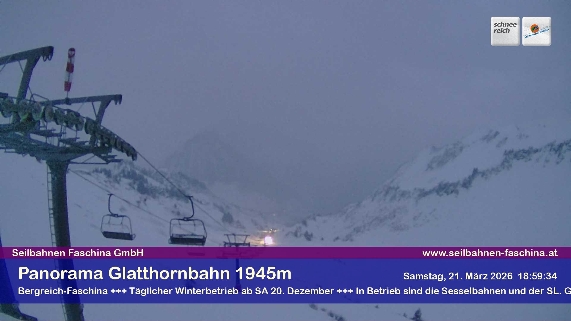 Faschina - Glatthornbahn