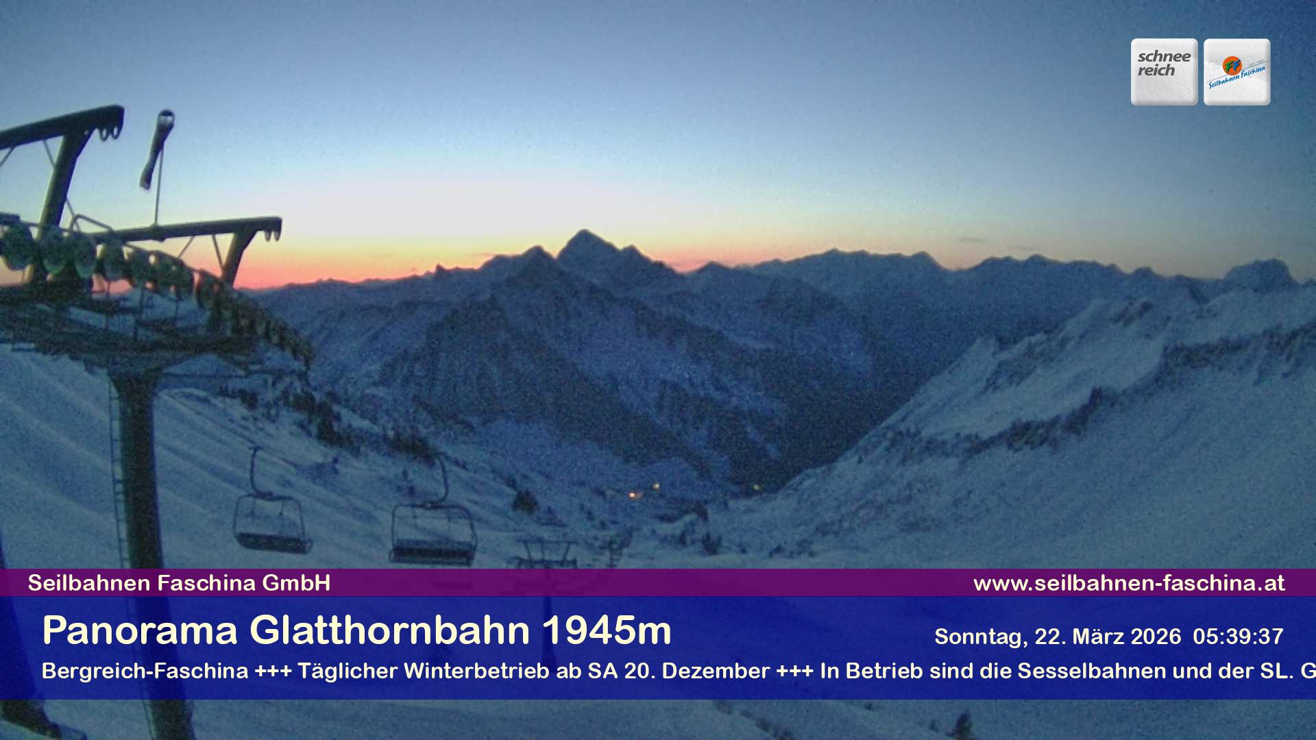 Faschina - Glatthornbahn