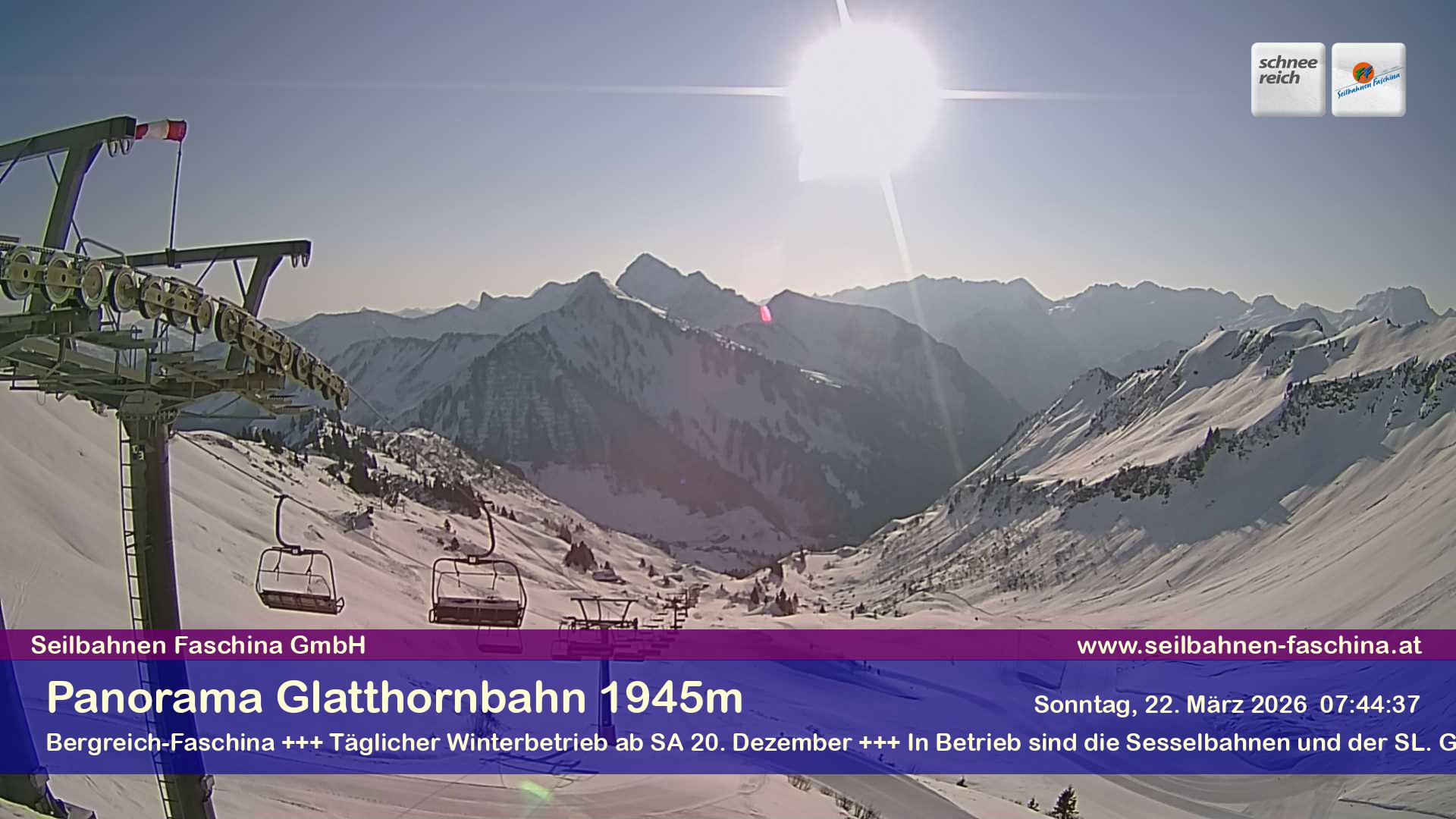Faschina - Glatthornbahn