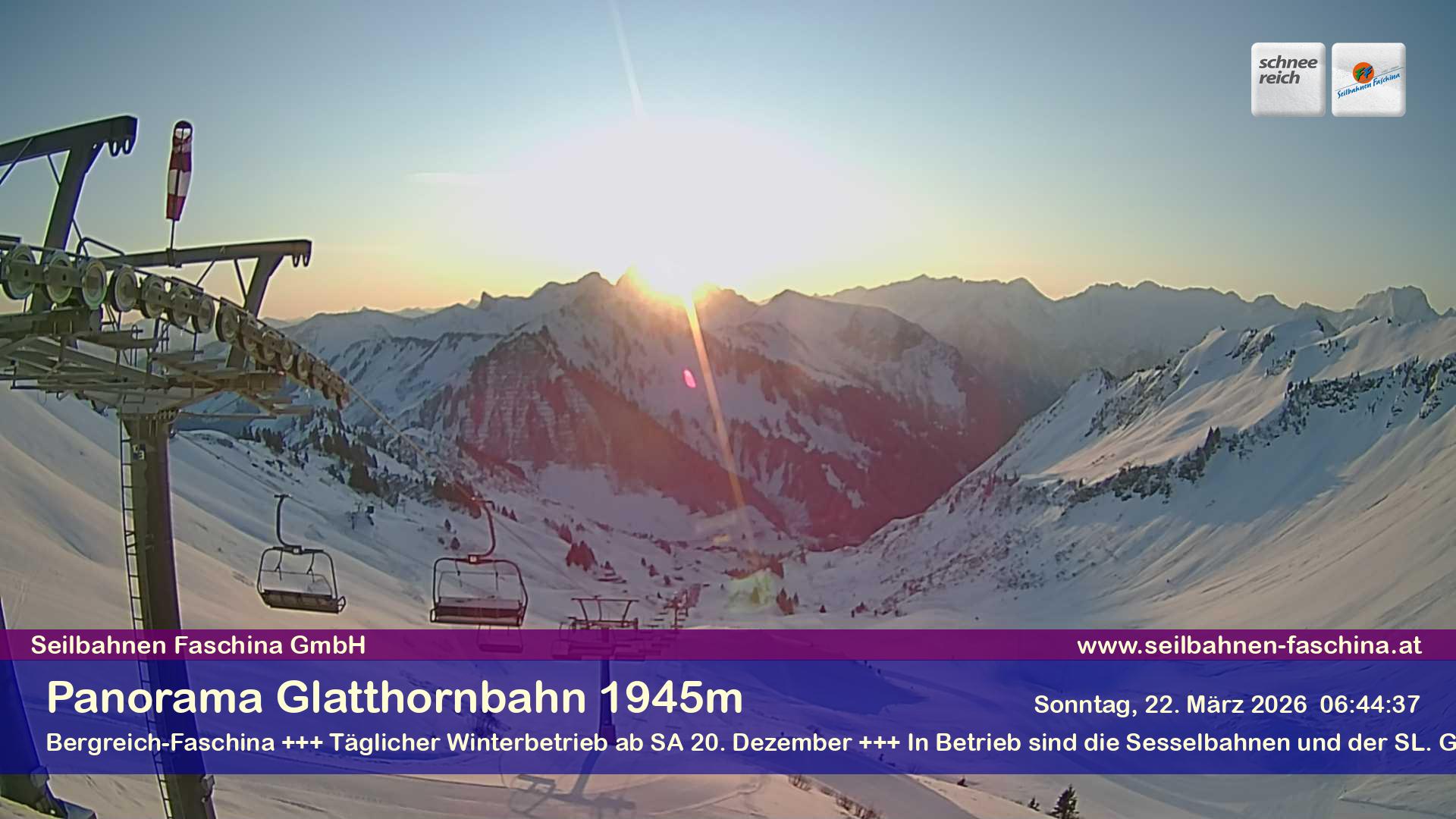 Faschina - Glatthornbahn