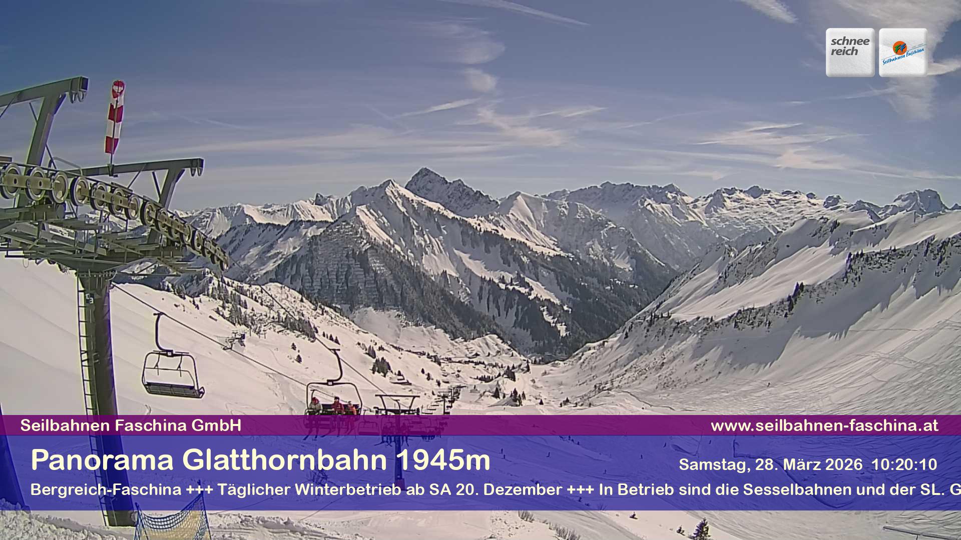 Faschina - Glatthornbahn