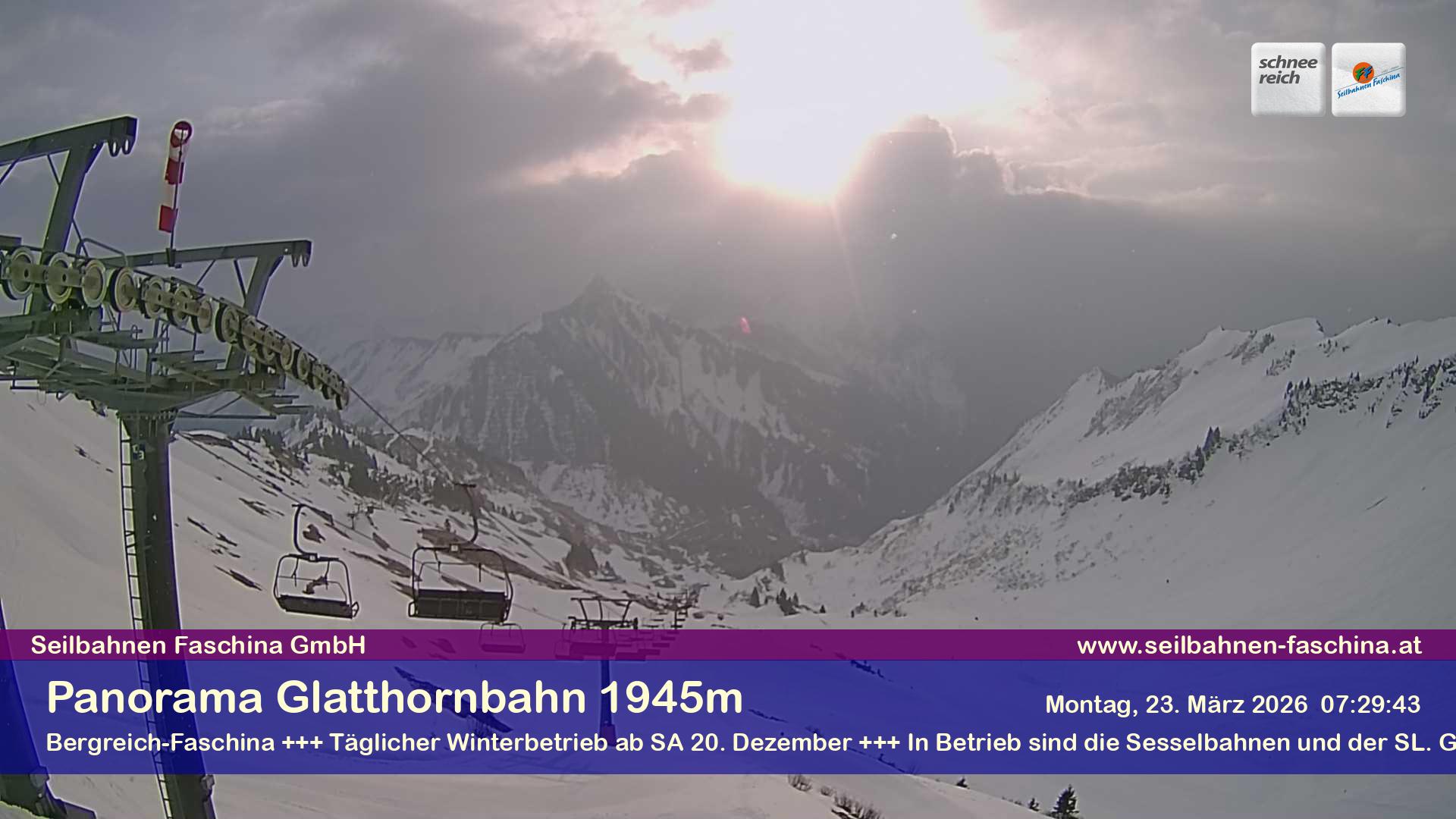 Faschina - Glatthornbahn