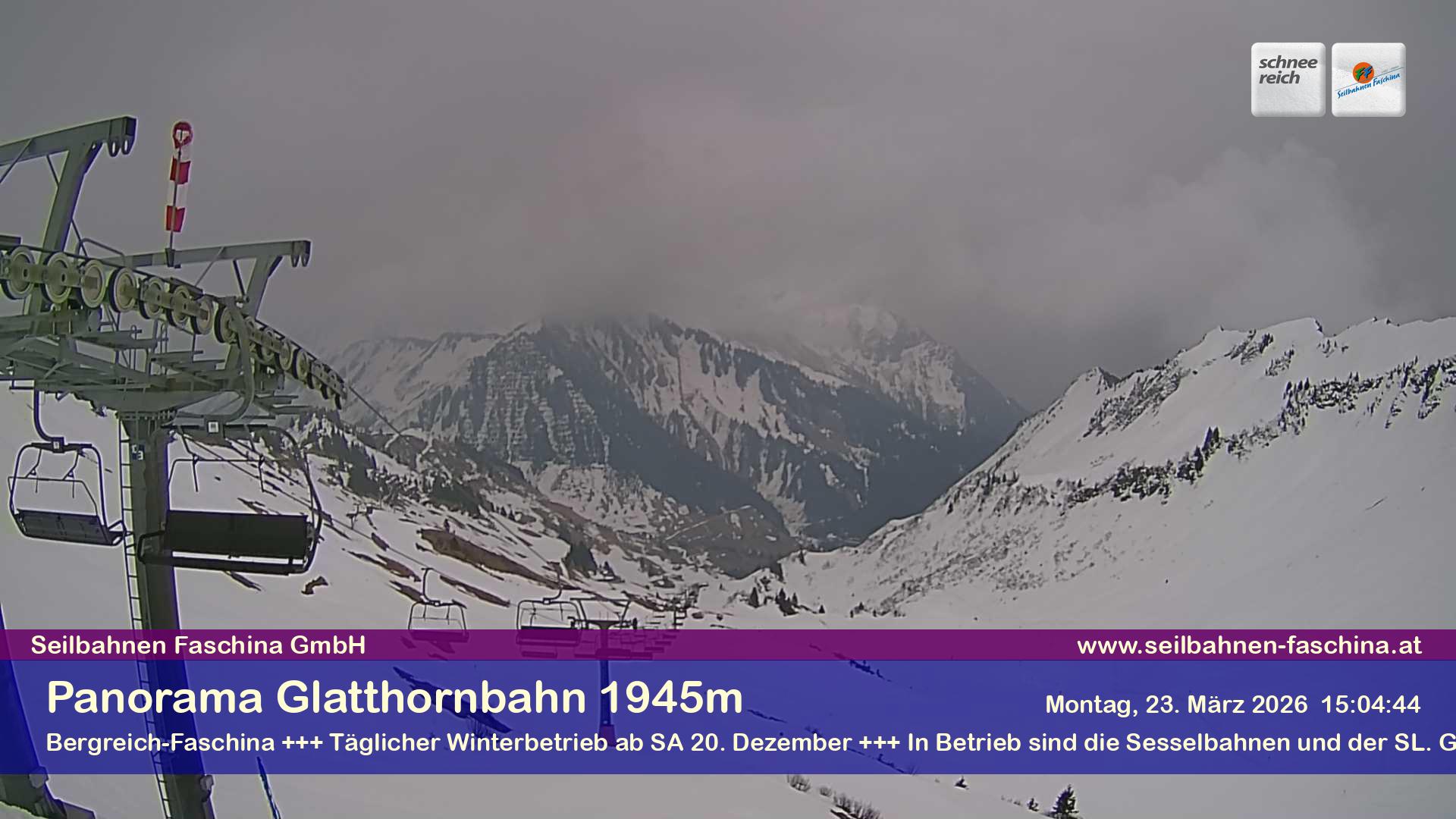 Faschina - Glatthornbahn