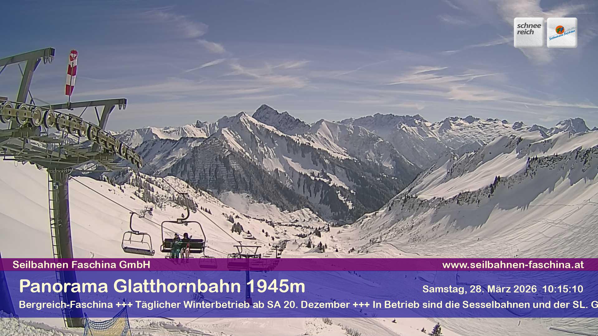 Faschina - Glatthornbahn
