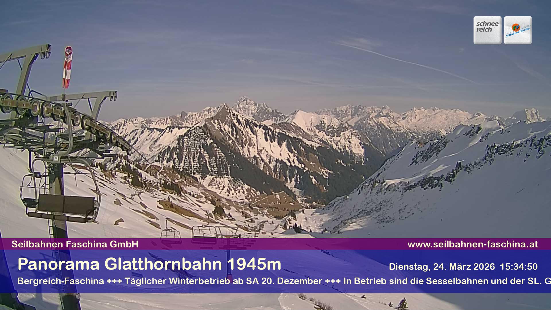 Faschina - Glatthornbahn
