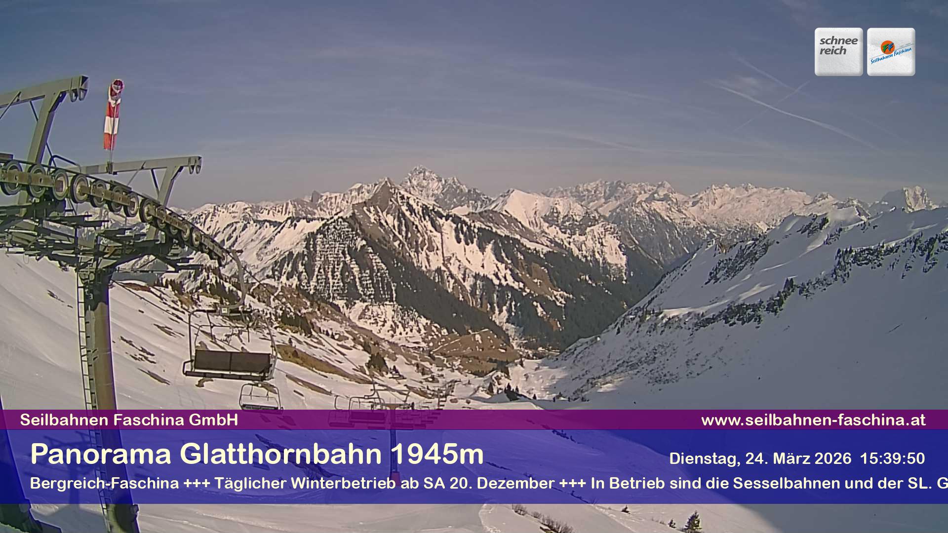 Faschina - Glatthornbahn