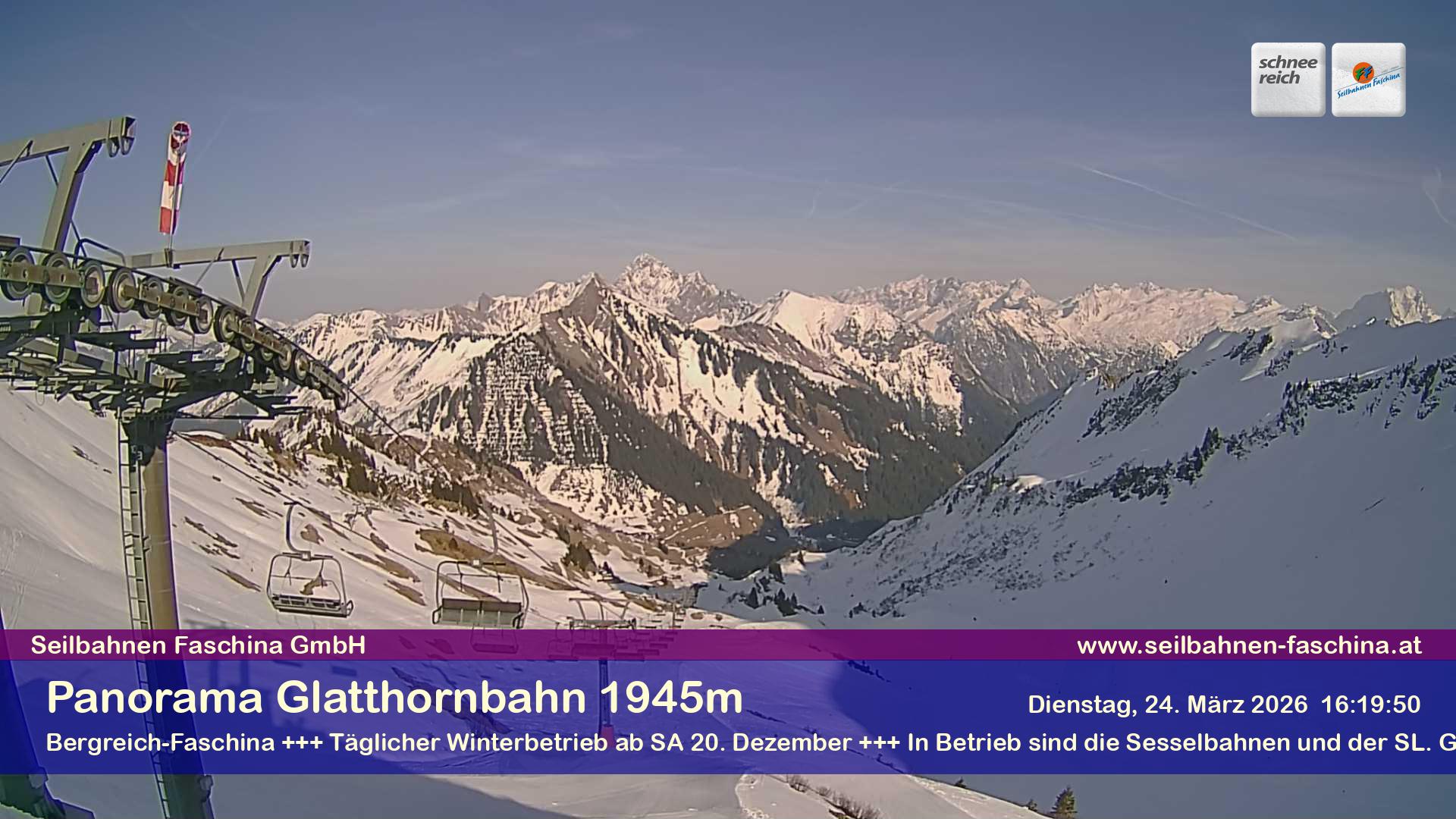 Faschina - Glatthornbahn