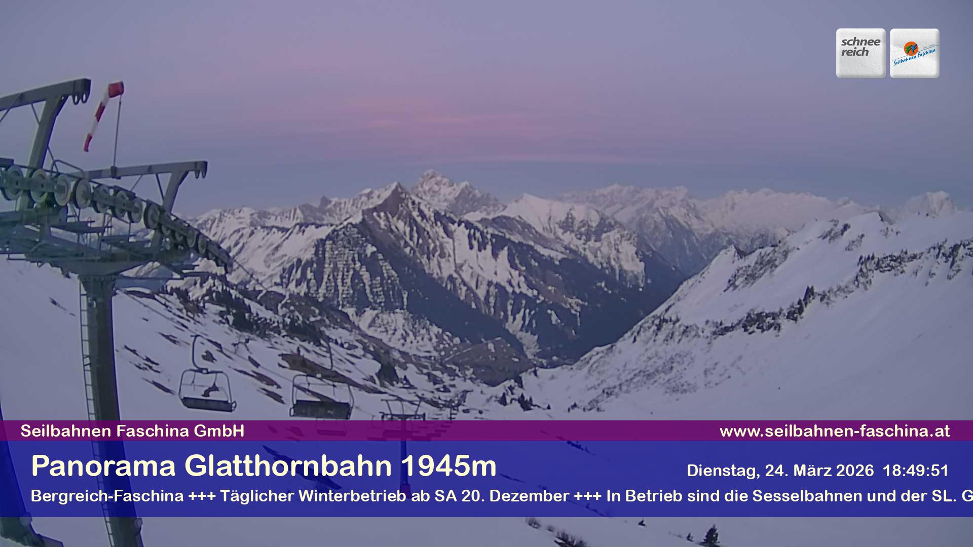 Faschina - Glatthornbahn
