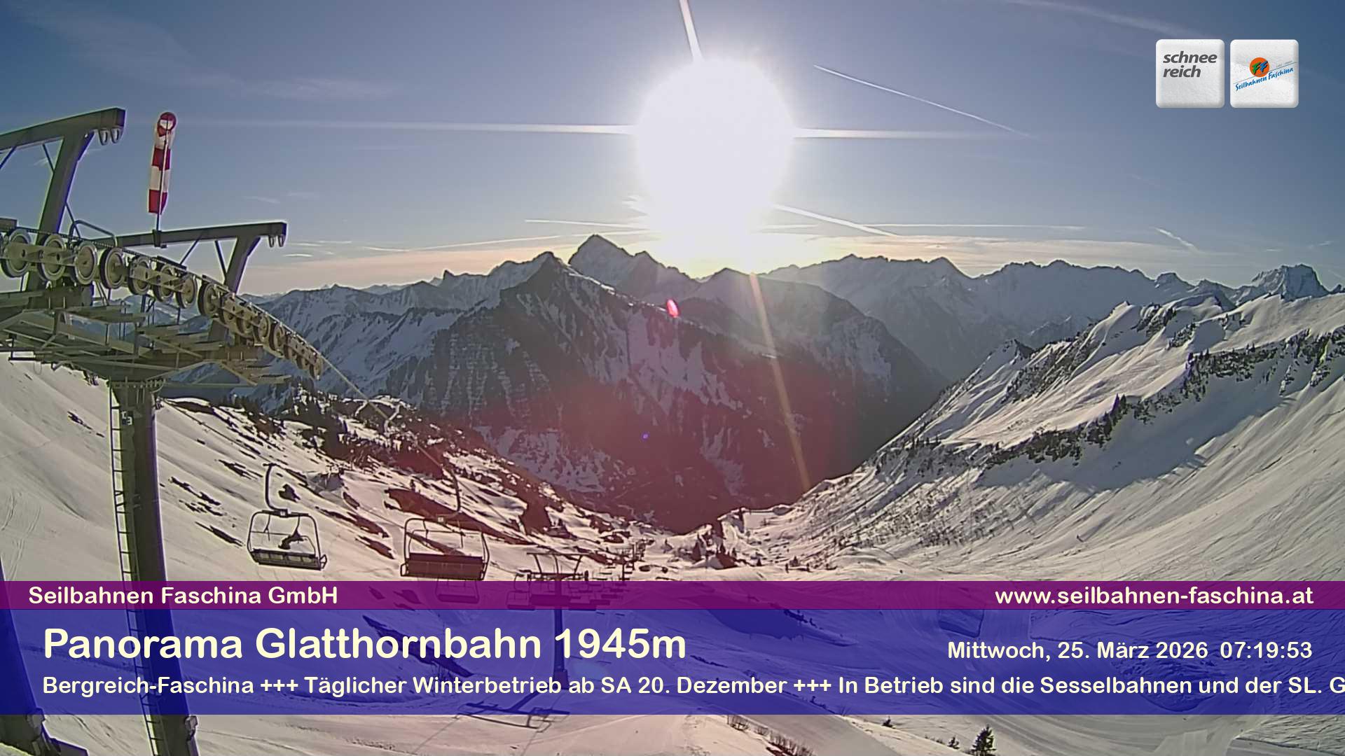 Faschina - Glatthornbahn