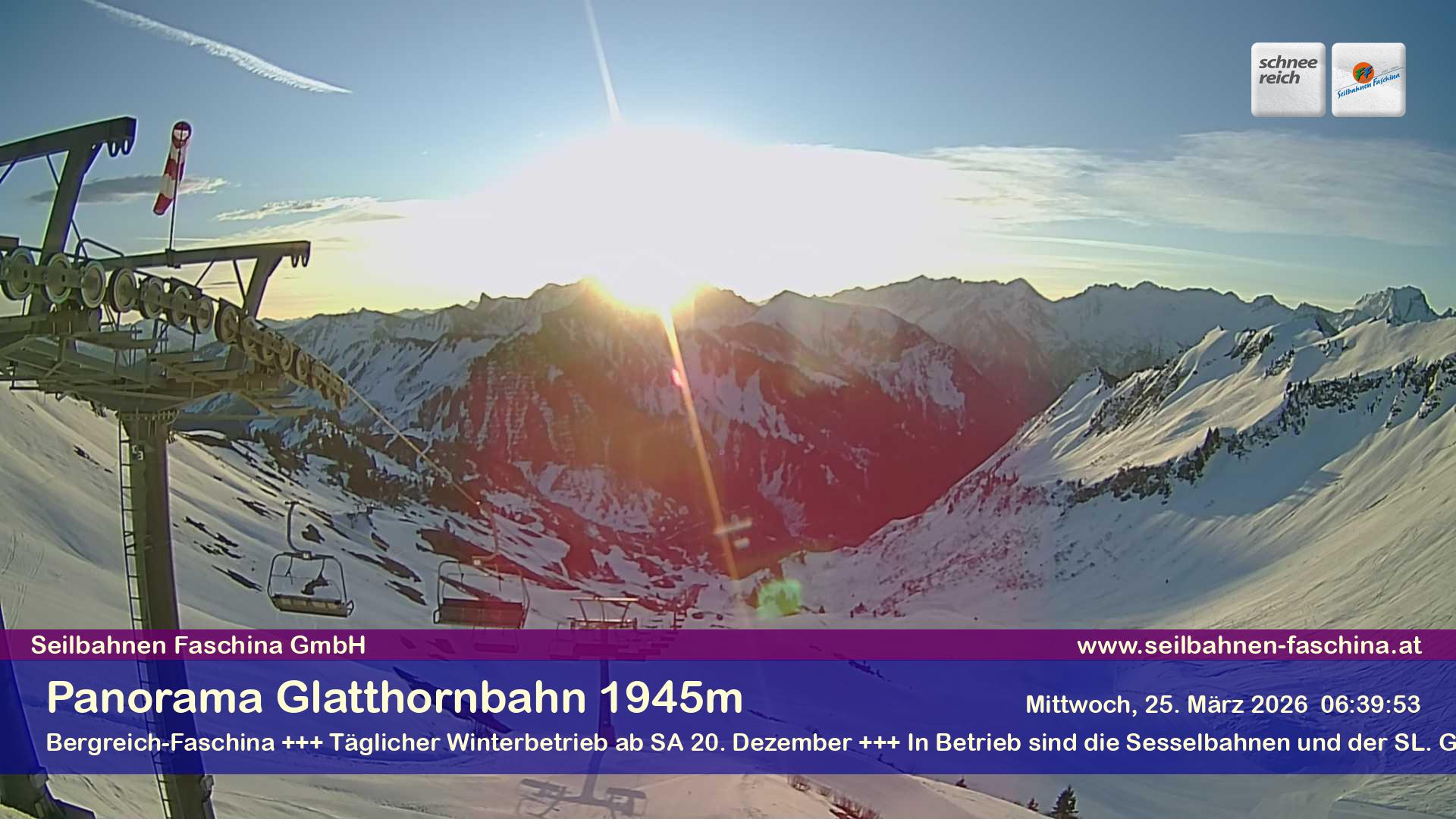 Faschina - Glatthornbahn