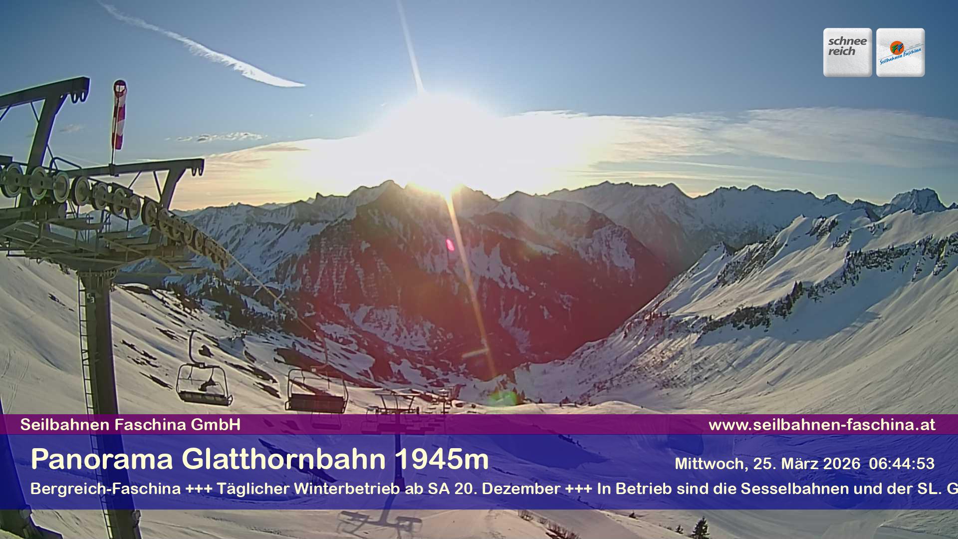 Faschina - Glatthornbahn