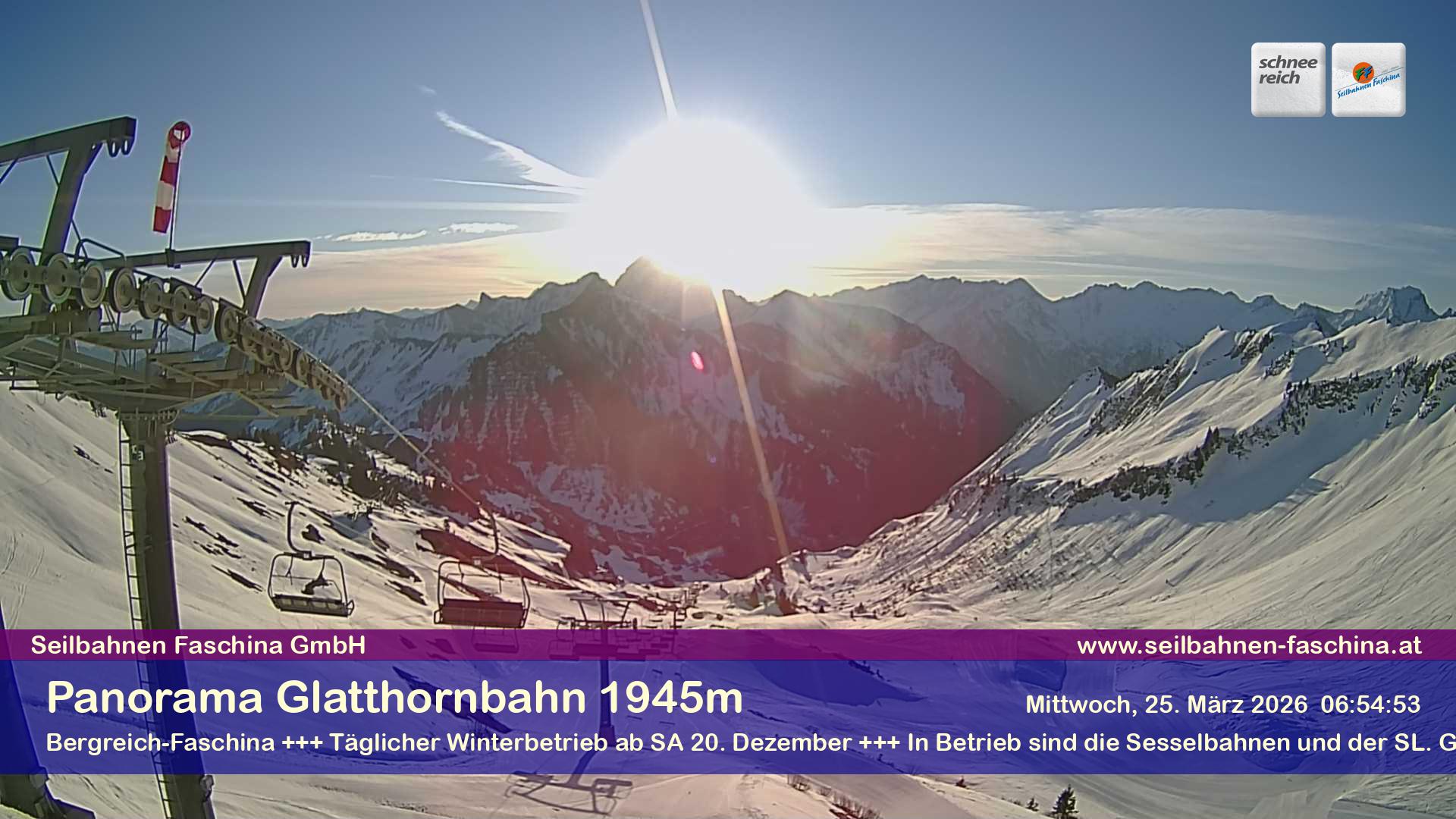 Faschina - Glatthornbahn