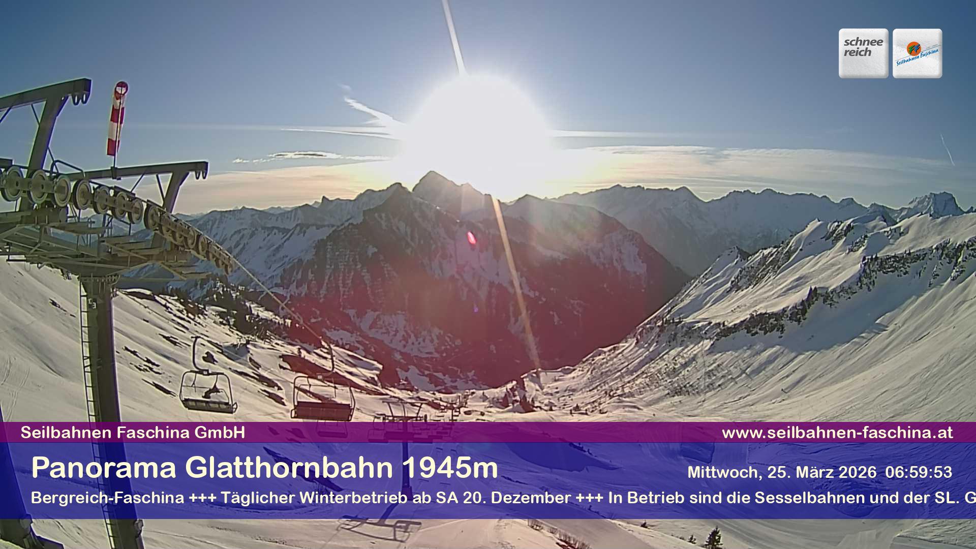 Faschina - Glatthornbahn