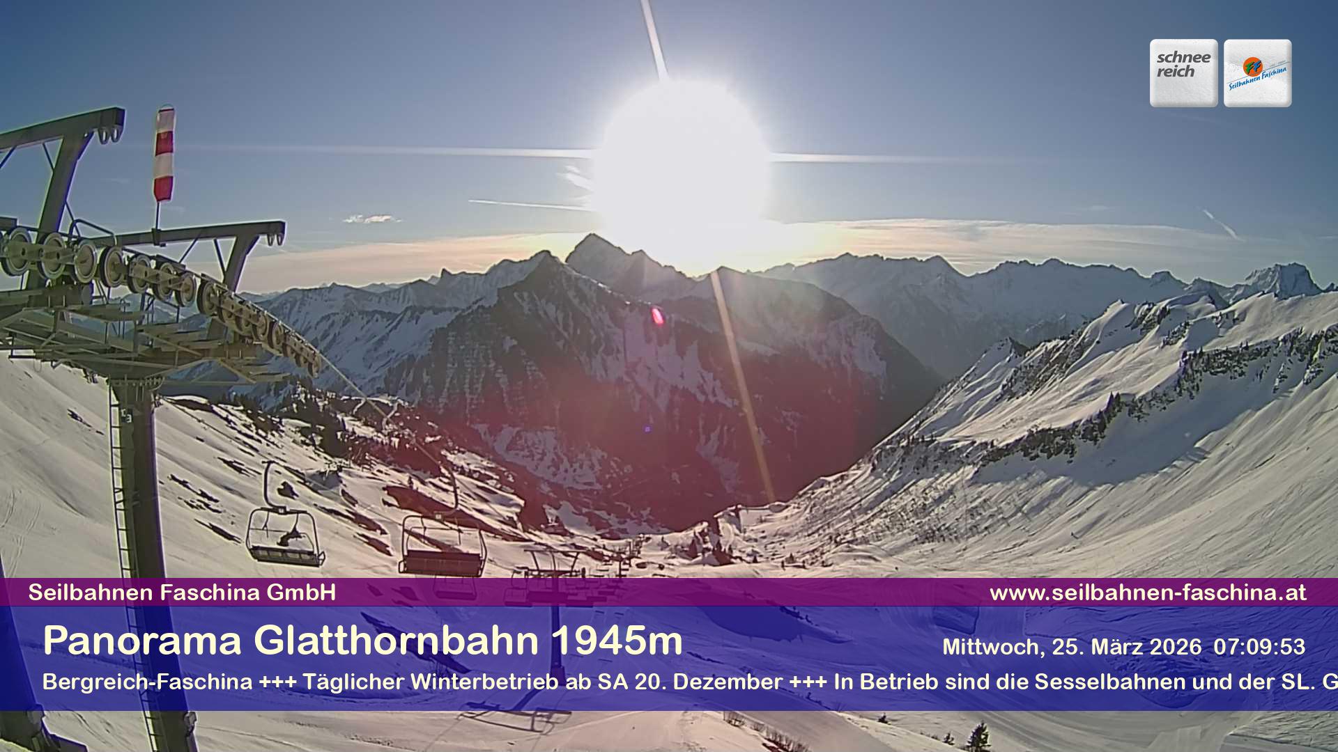 Faschina - Glatthornbahn