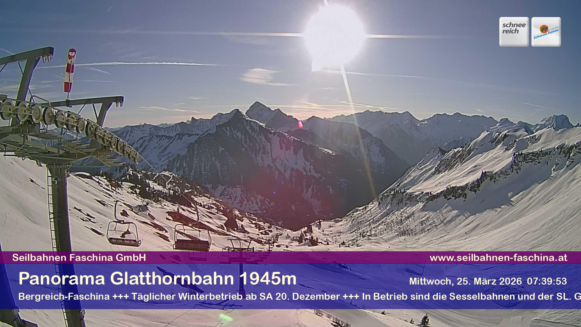 Faschina - Glatthornbahn