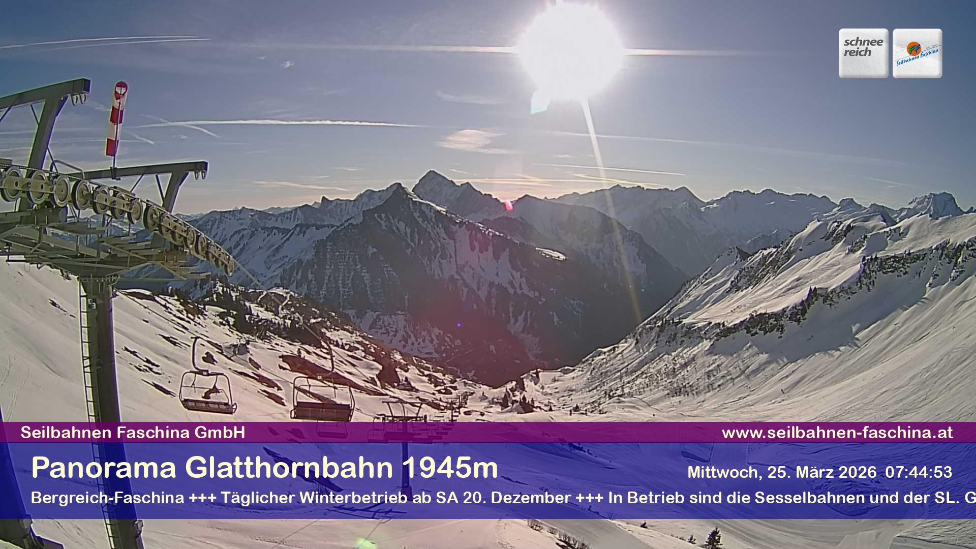 Faschina - Glatthornbahn