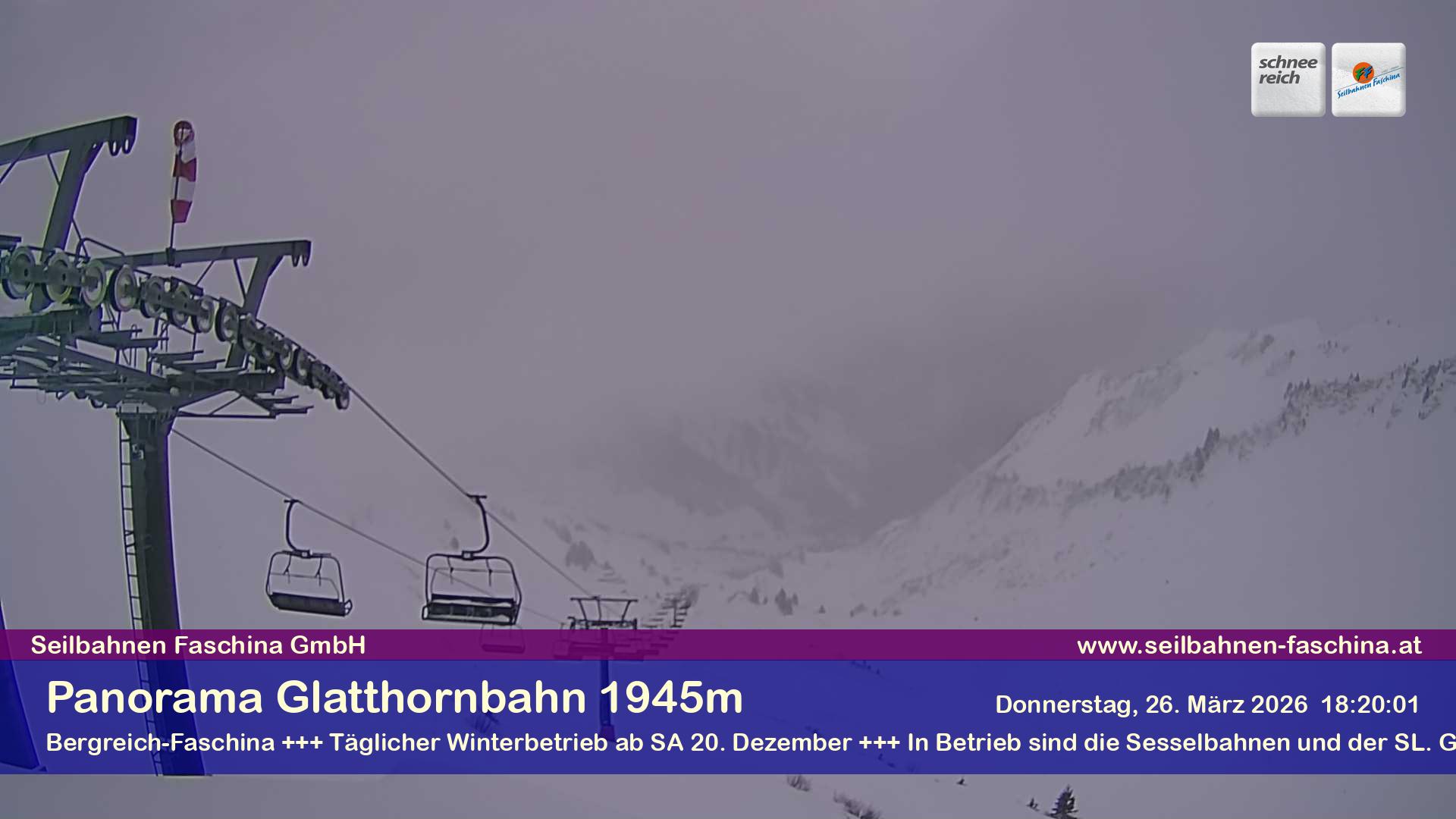 Faschina - Glatthornbahn