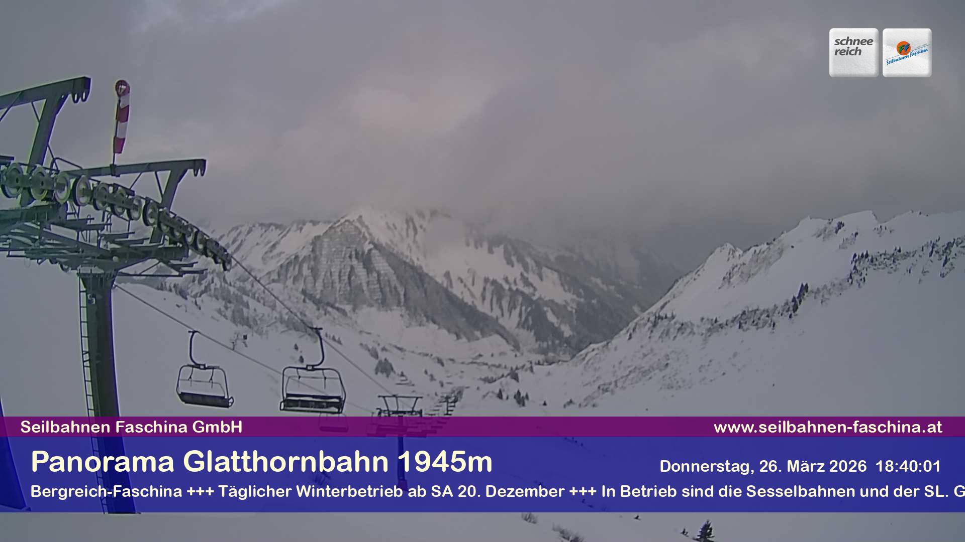 Faschina - Glatthornbahn