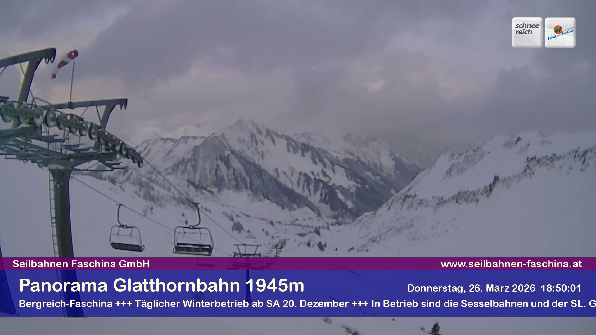 Faschina - Glatthornbahn