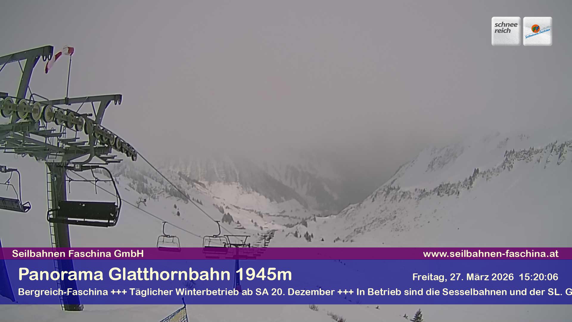 Faschina - Glatthornbahn