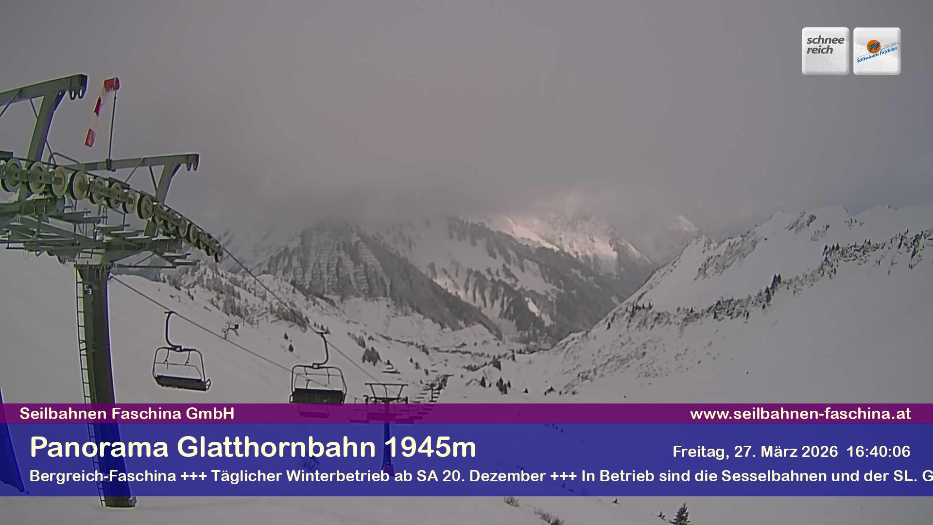 Faschina - Glatthornbahn