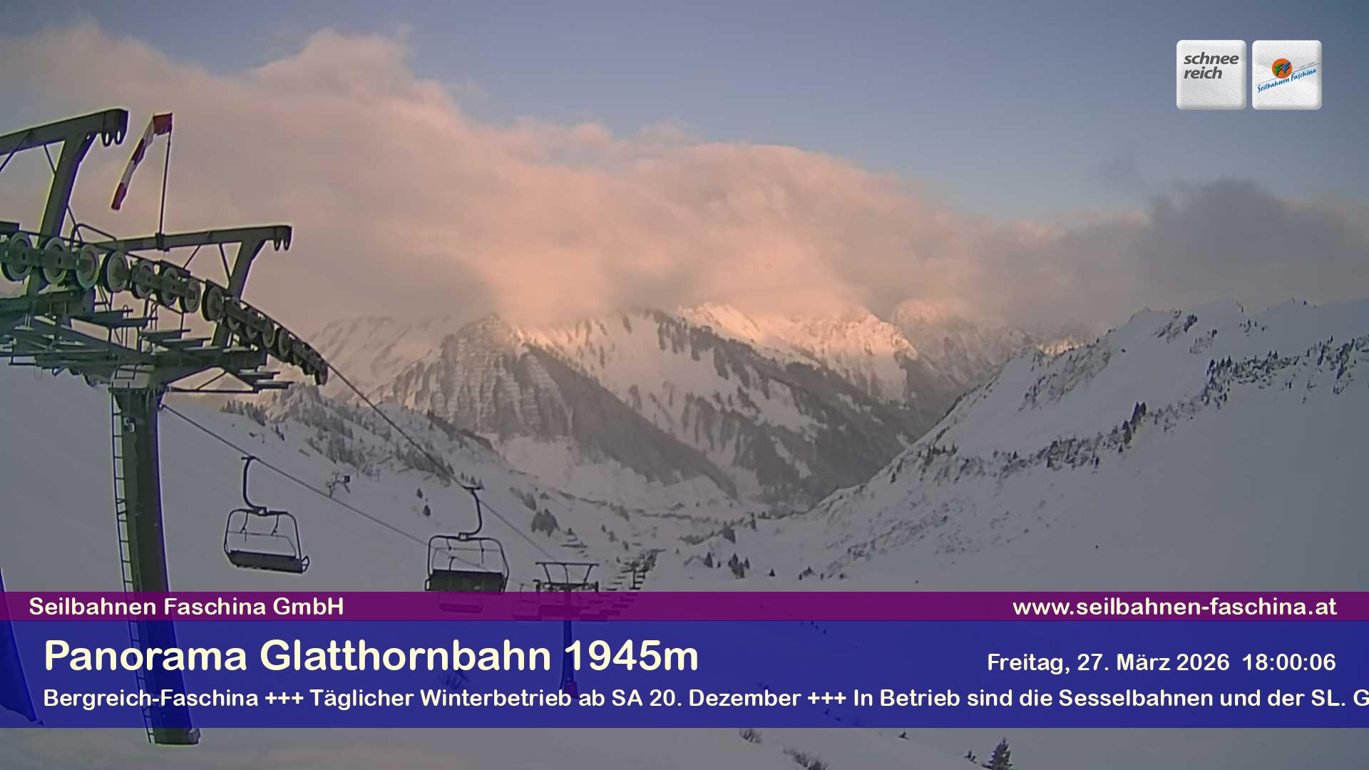 Faschina - Glatthornbahn