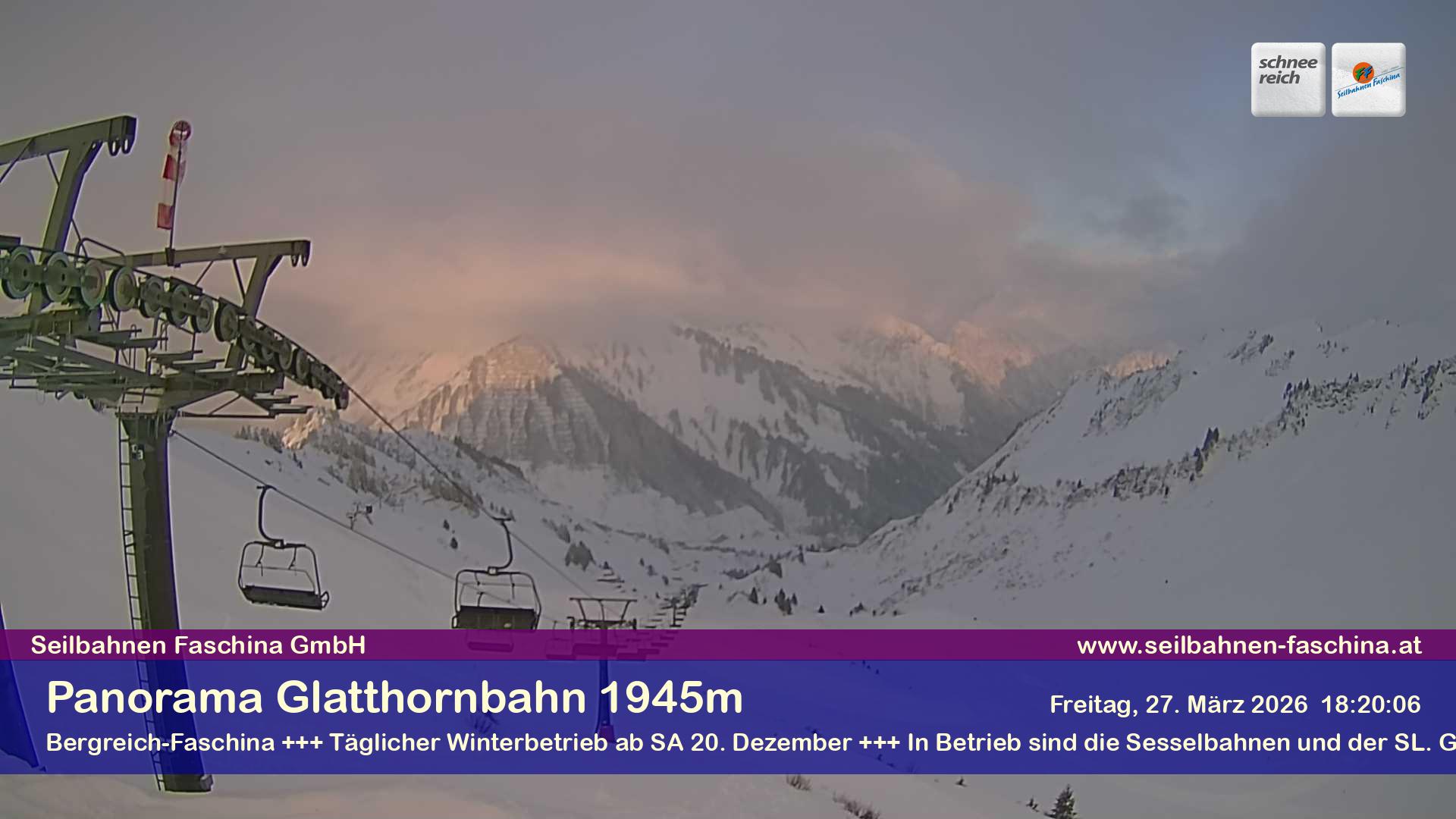 Faschina - Glatthornbahn