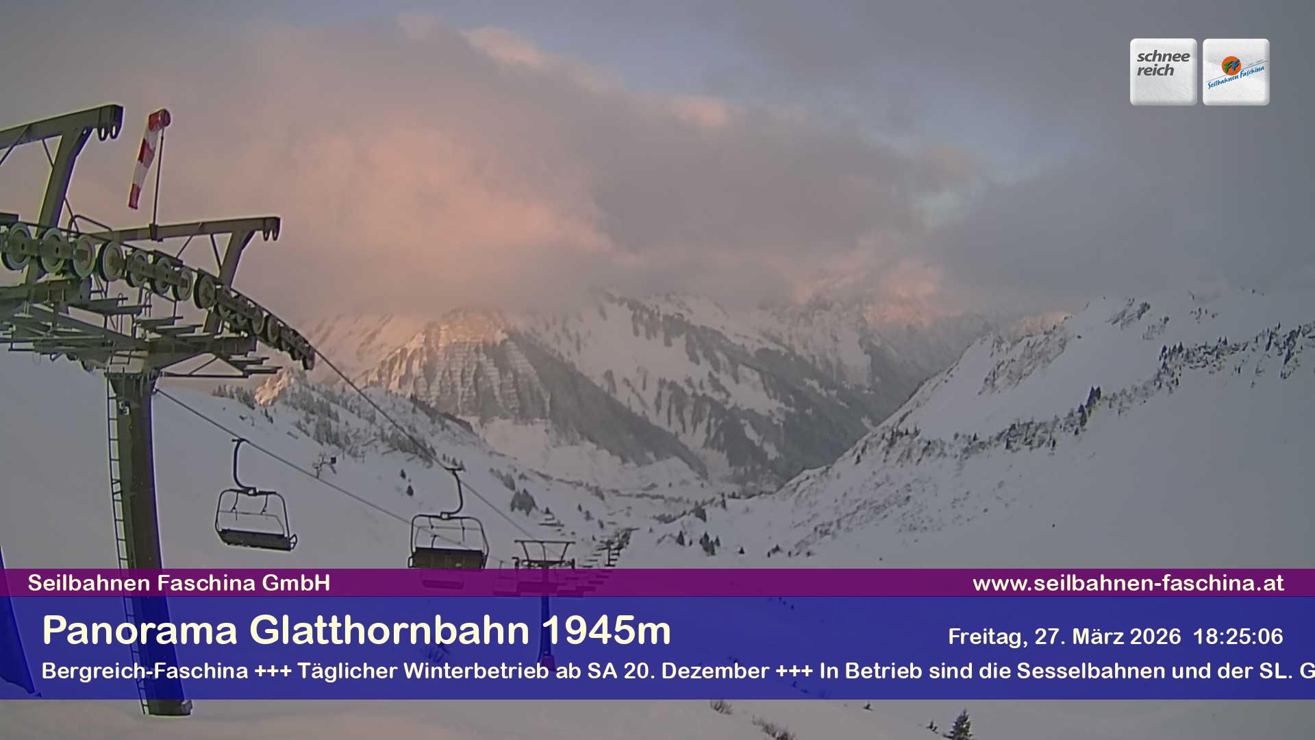 Faschina - Glatthornbahn
