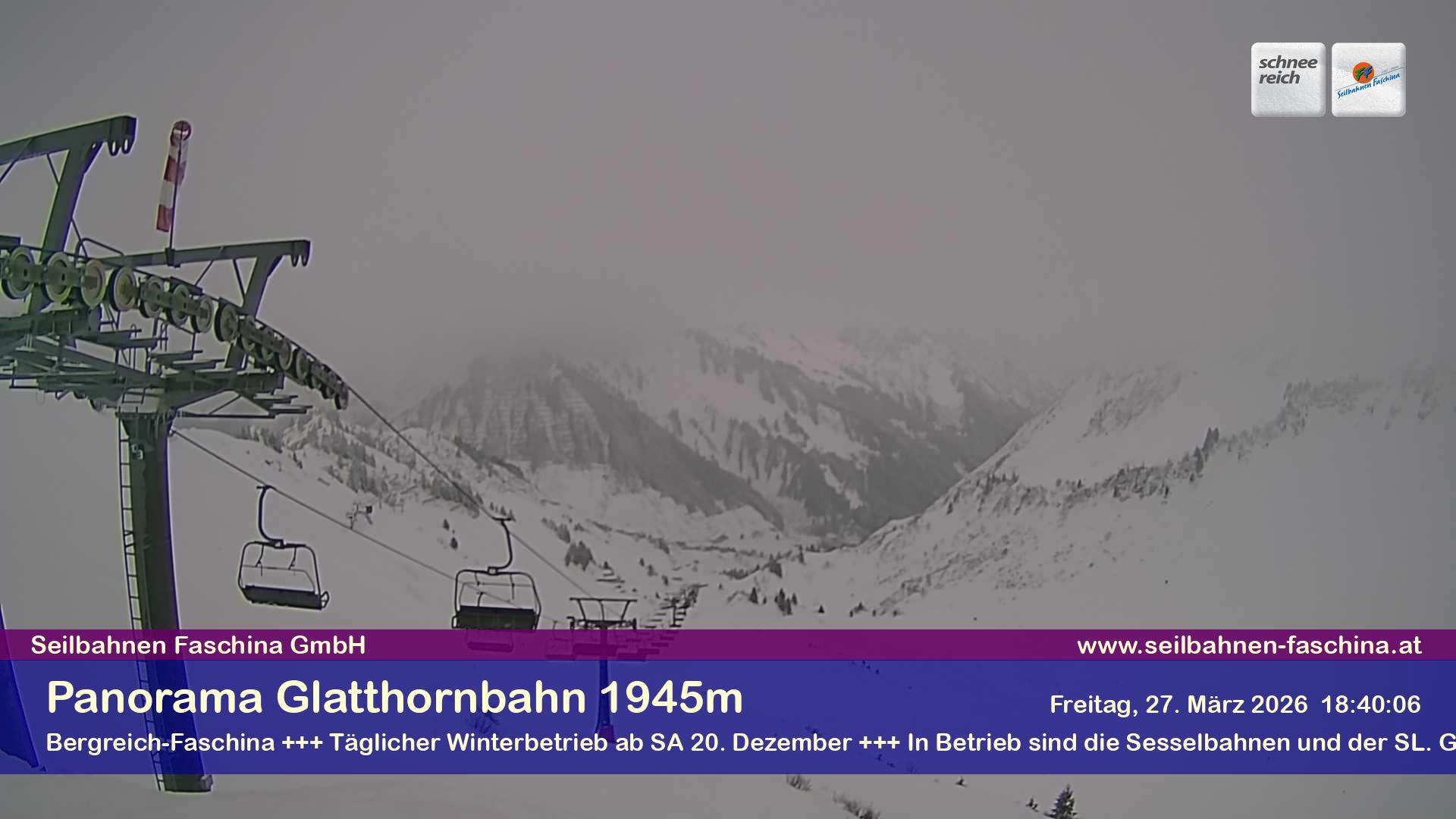 Faschina - Glatthornbahn