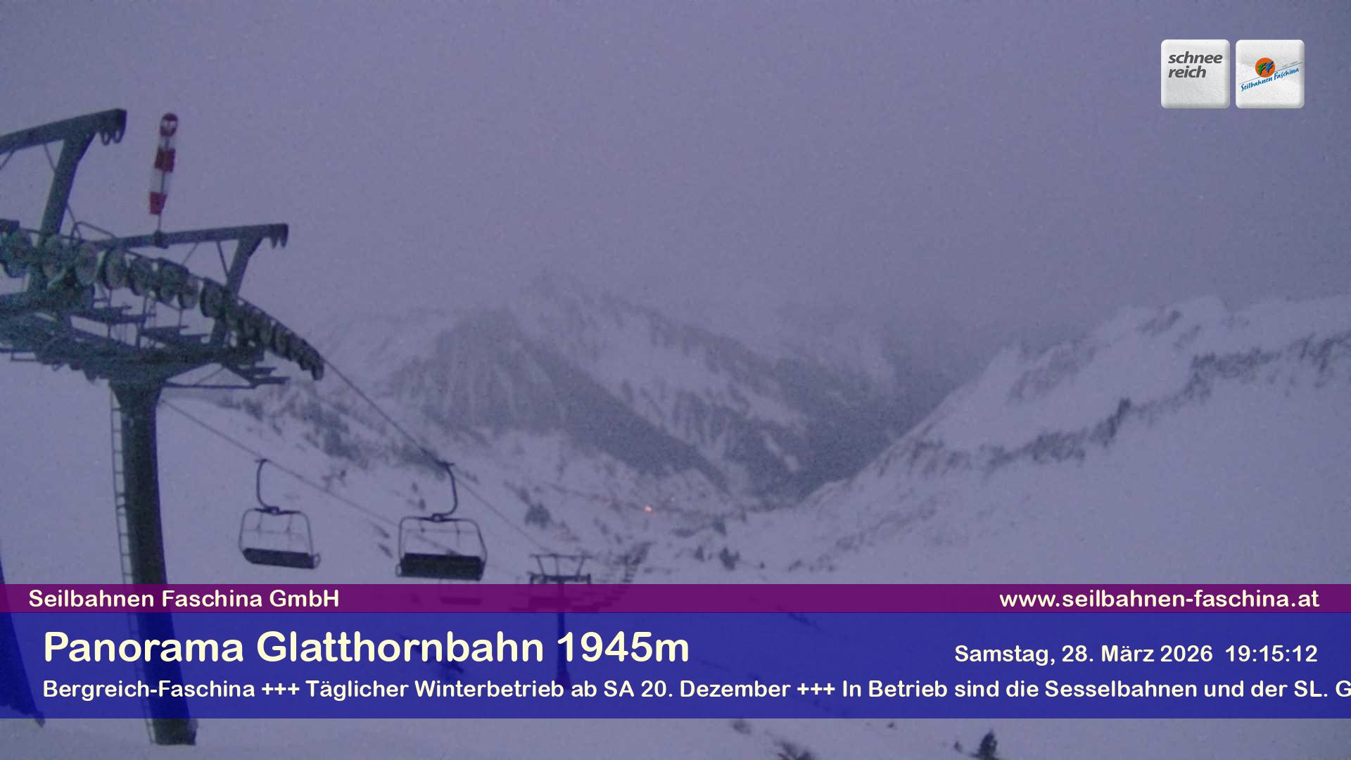 Faschina - Glatthornbahn