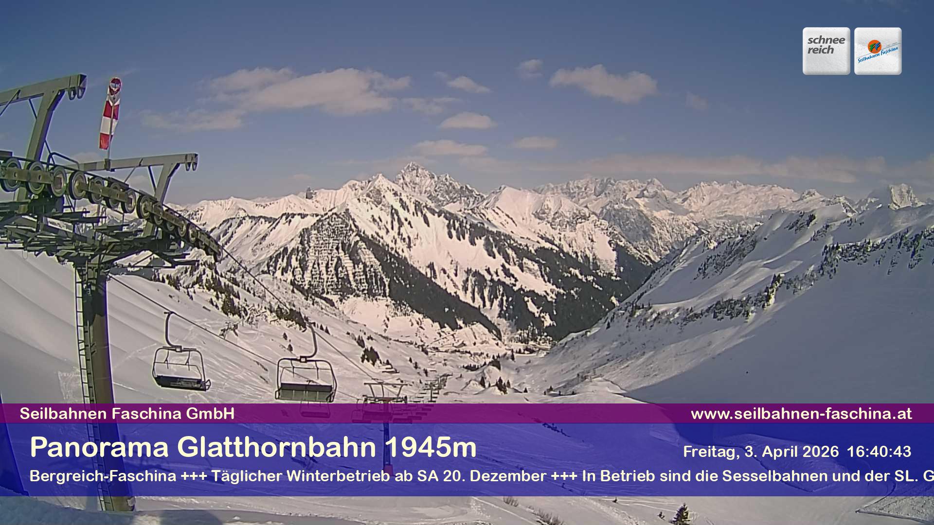 Faschina - Glatthornbahn
