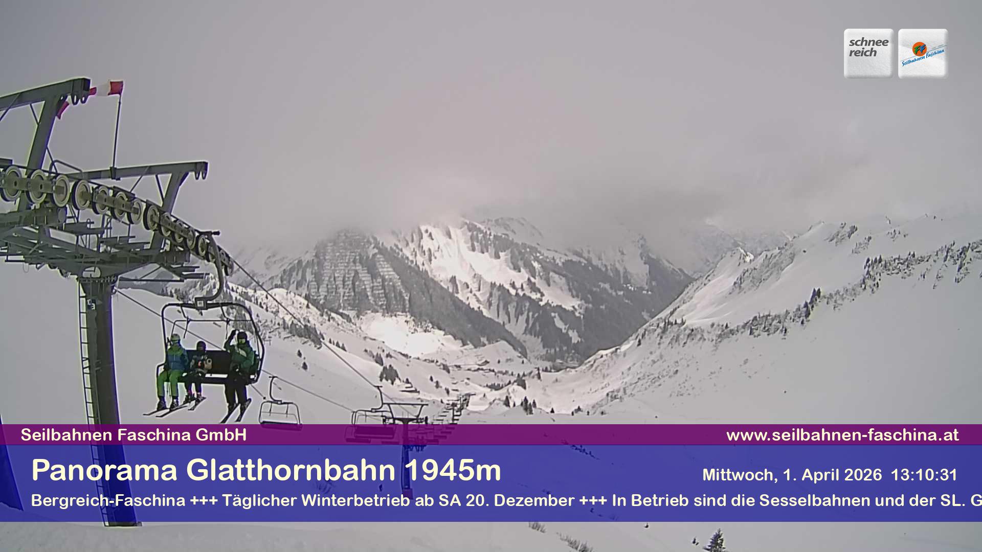 Faschina - Glatthornbahn