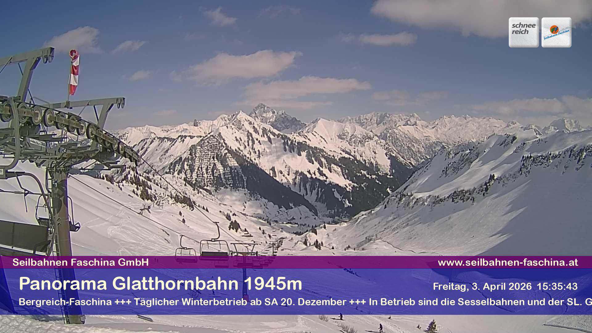 Faschina - Glatthornbahn