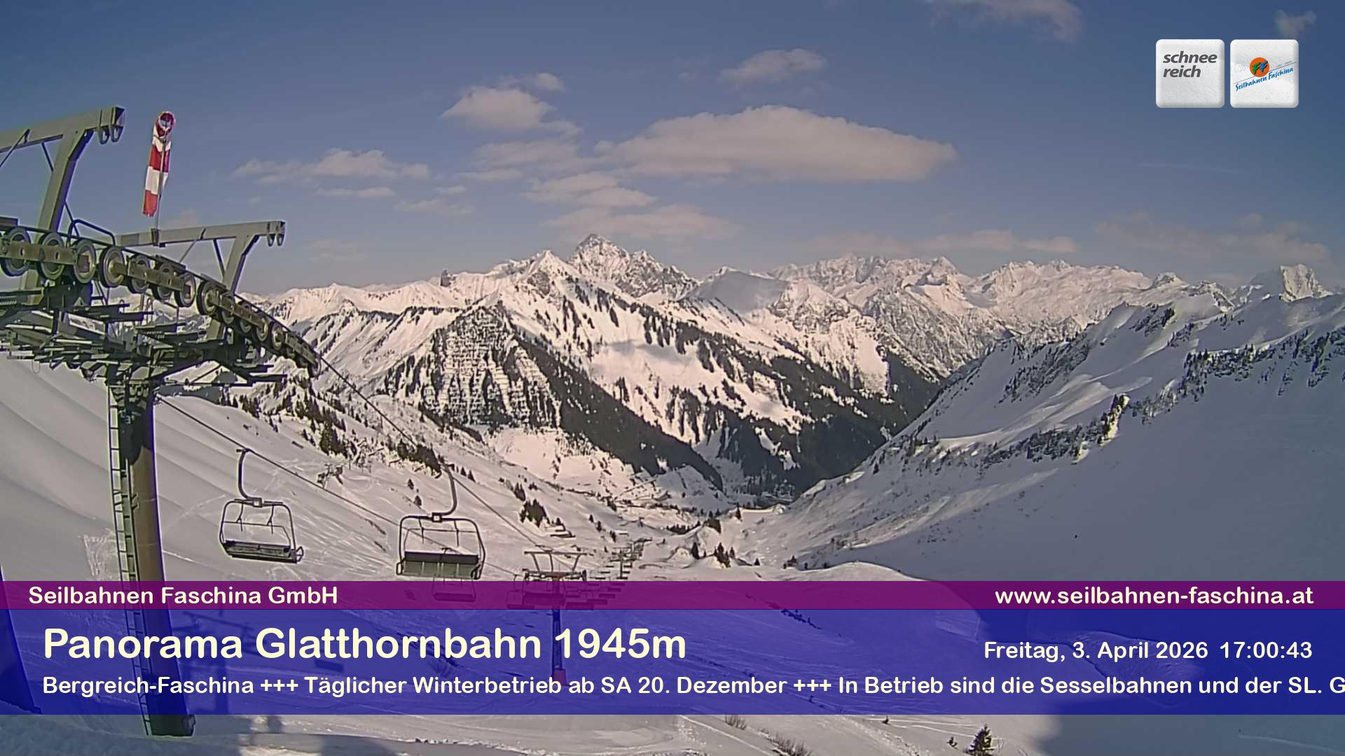 Faschina - Glatthornbahn