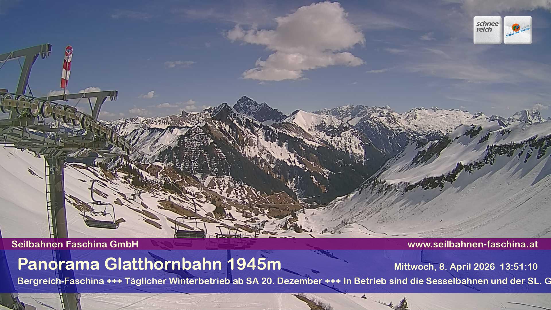 Faschina - Glatthornbahn