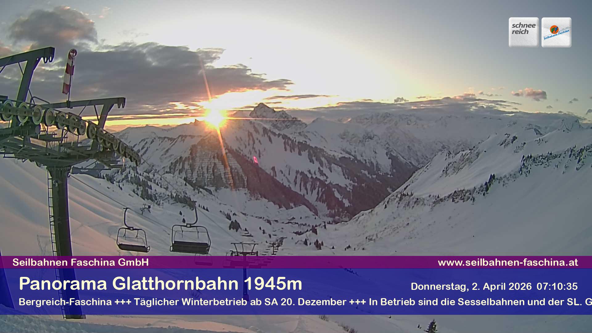 Faschina - Glatthornbahn