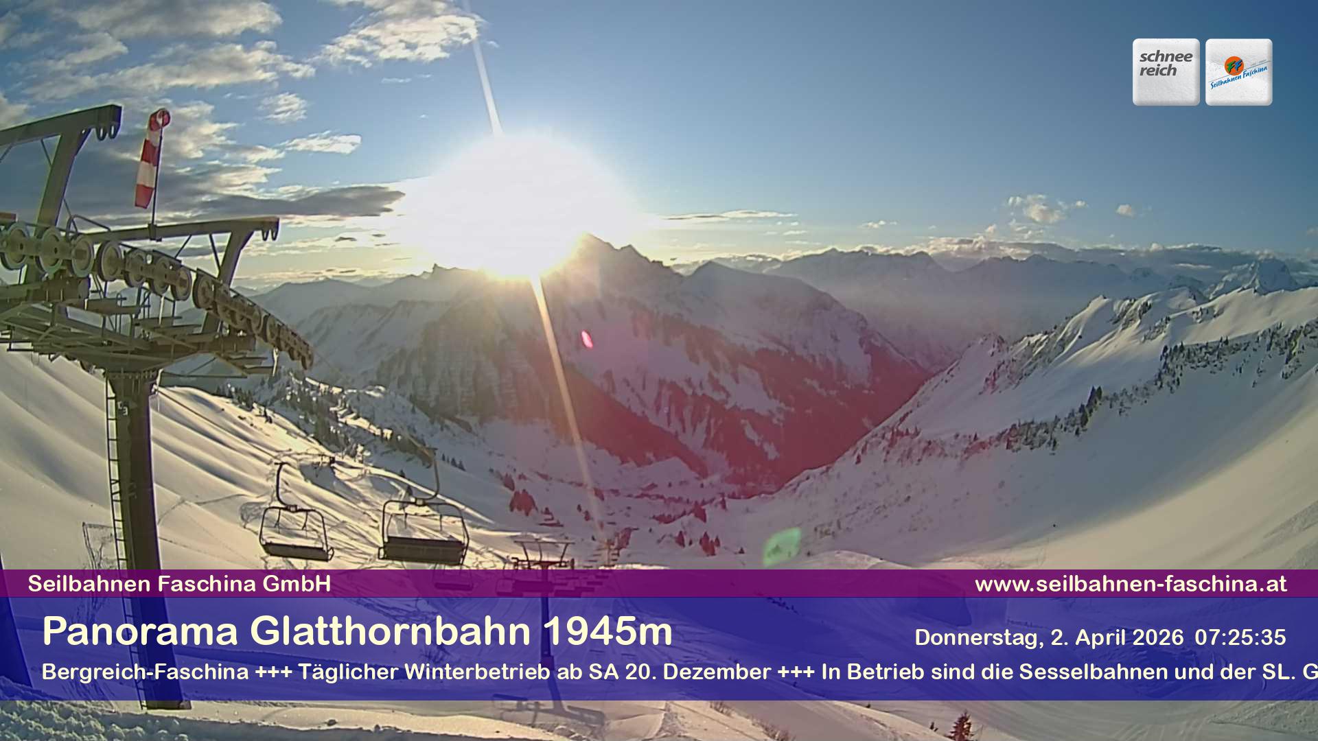 Faschina - Glatthornbahn