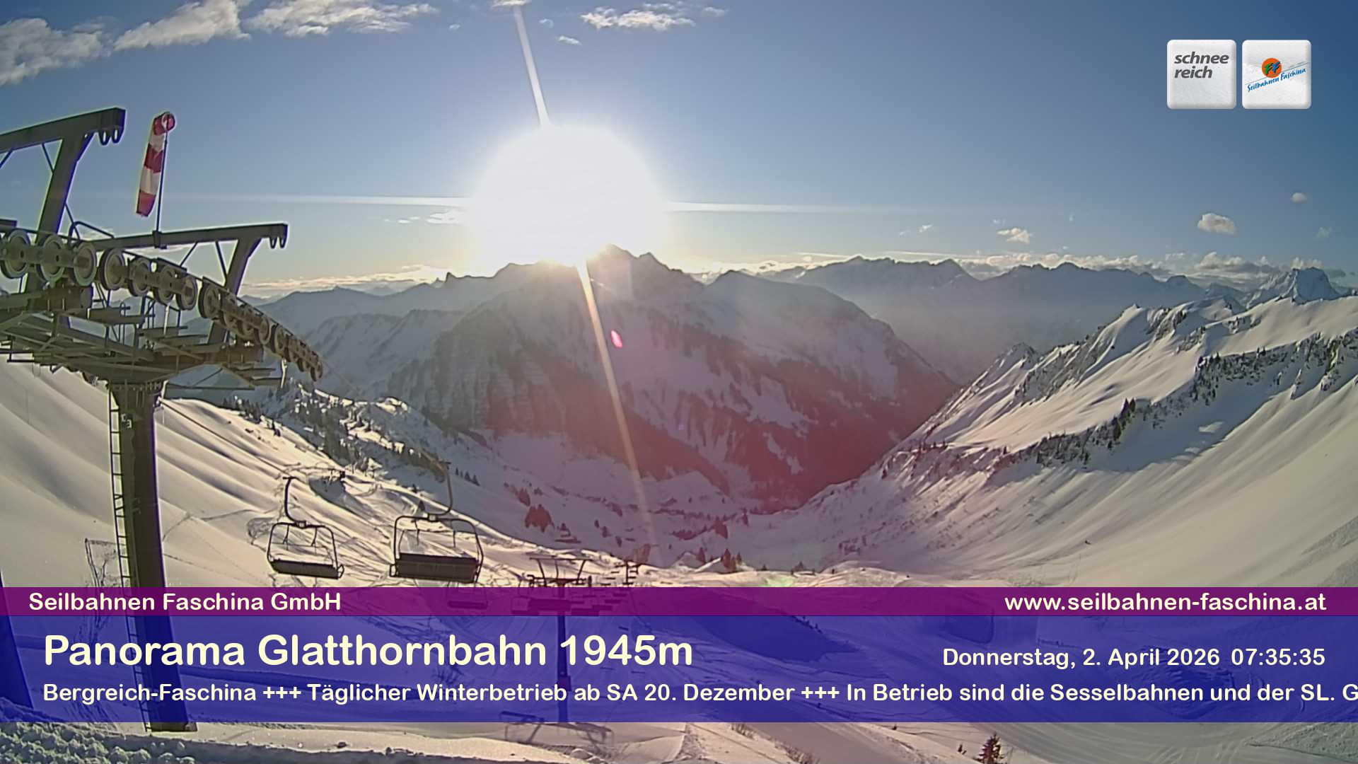 Faschina - Glatthornbahn
