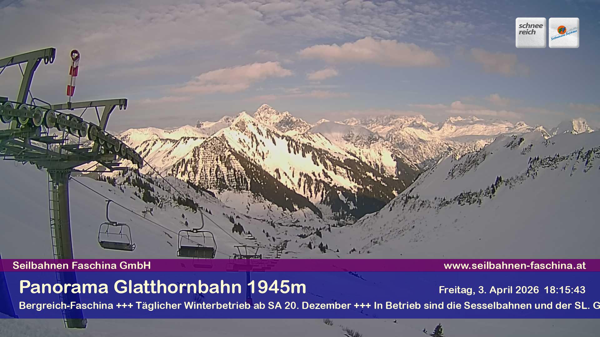 Faschina - Glatthornbahn