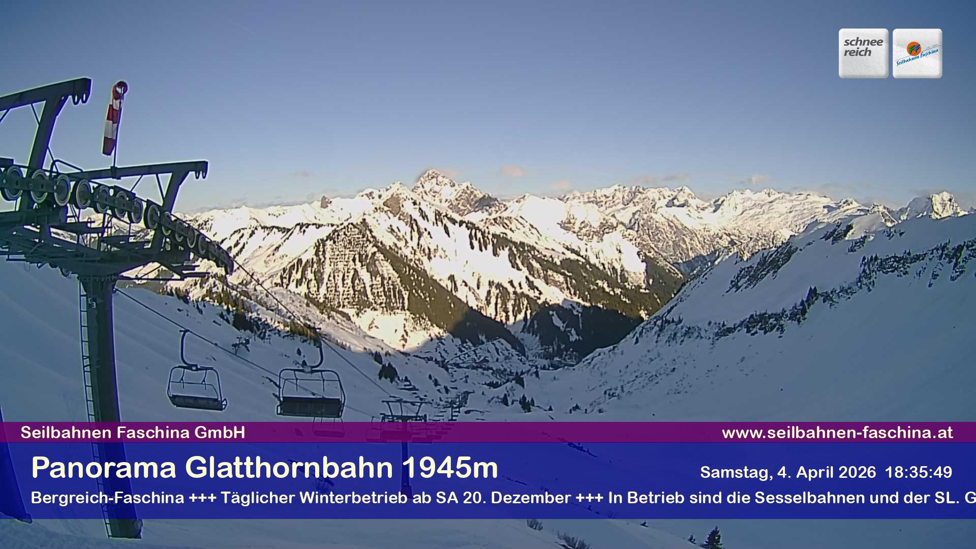 Faschina - Glatthornbahn