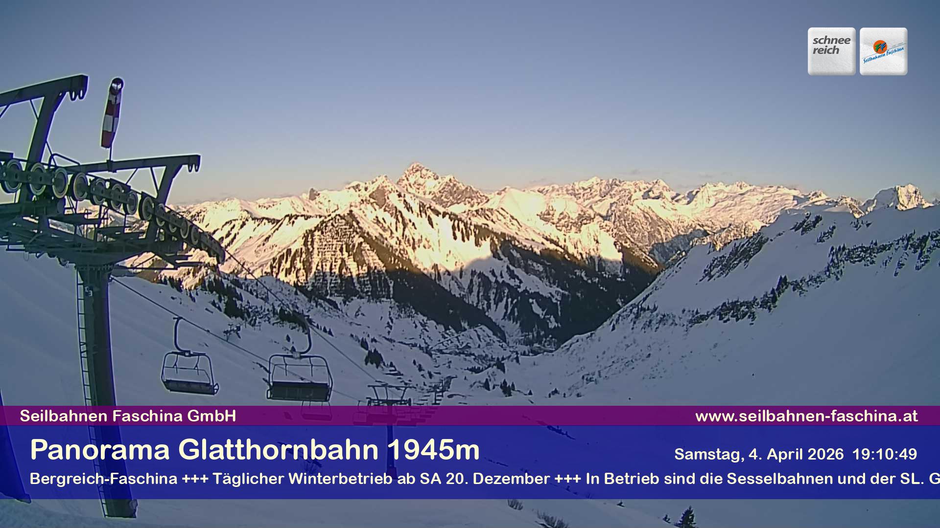 Faschina - Glatthornbahn
